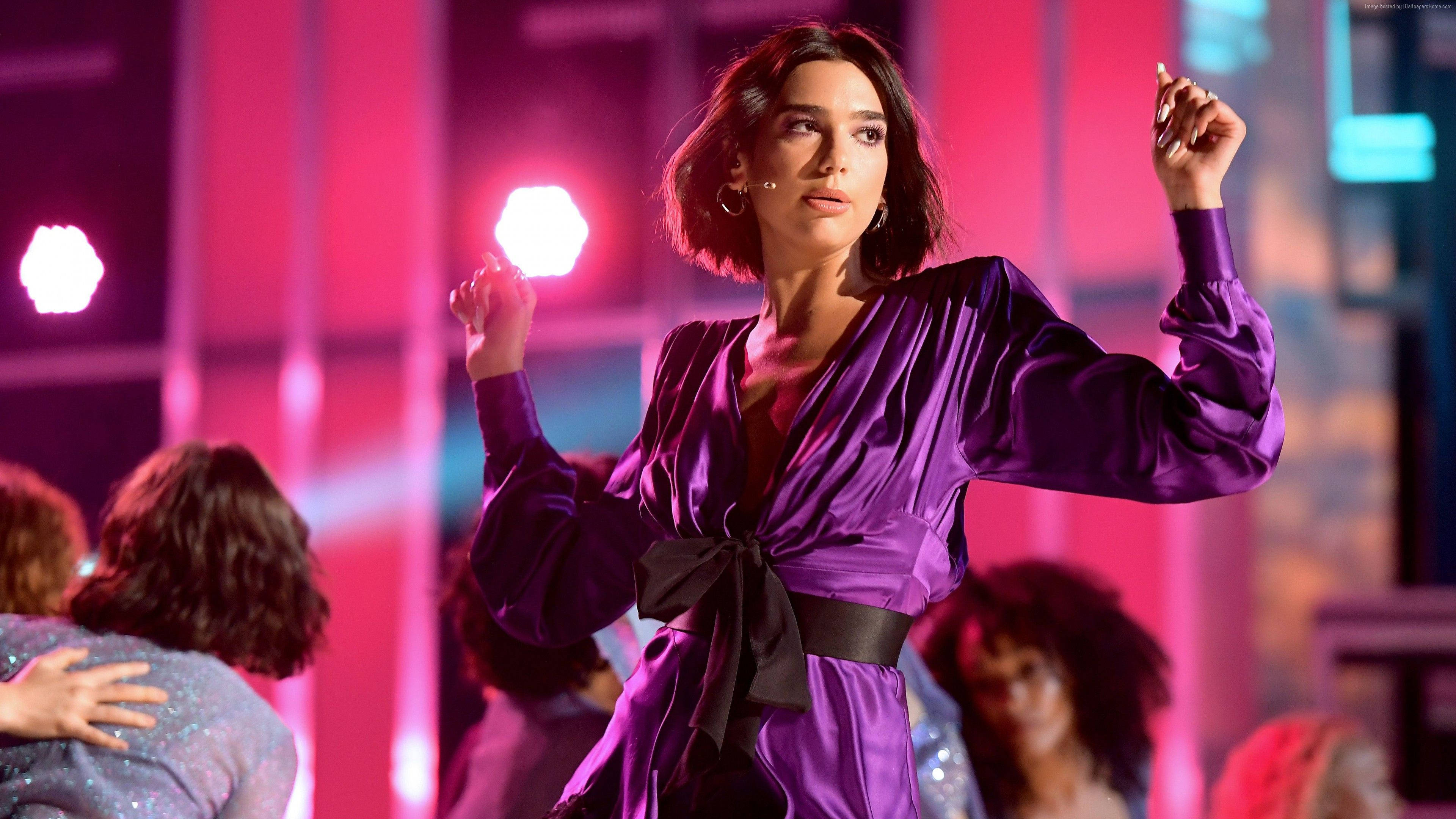 Dua Lipa 4K Billboard Music Awards 2018 Taustakuvat