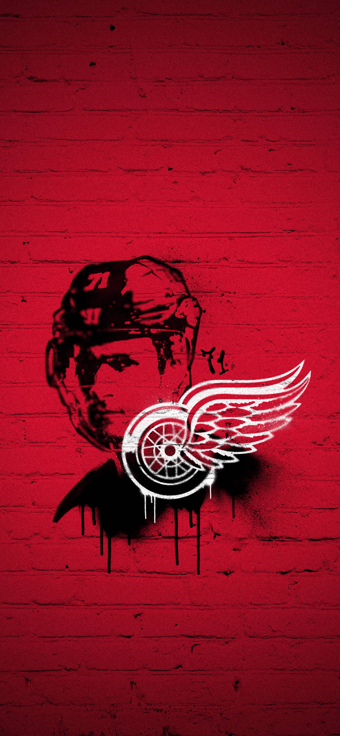 Dylan Larkin Detroit Red Wingsistä Taustakuvat