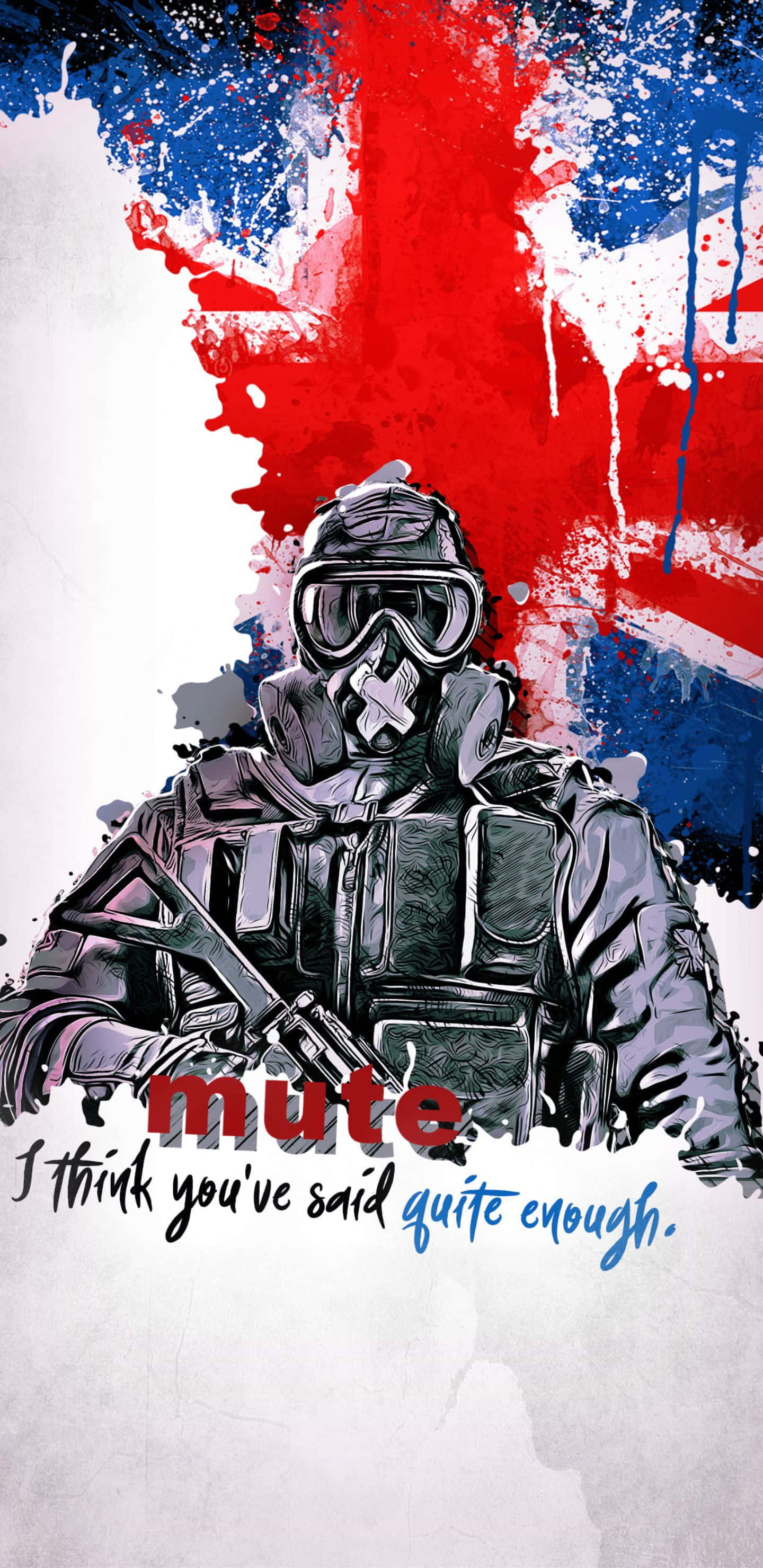 Dynaaminen kohtaus Rainbow Six Siege -pelistä Samsung Pixel 3xl -puhelimella Taustakuvat