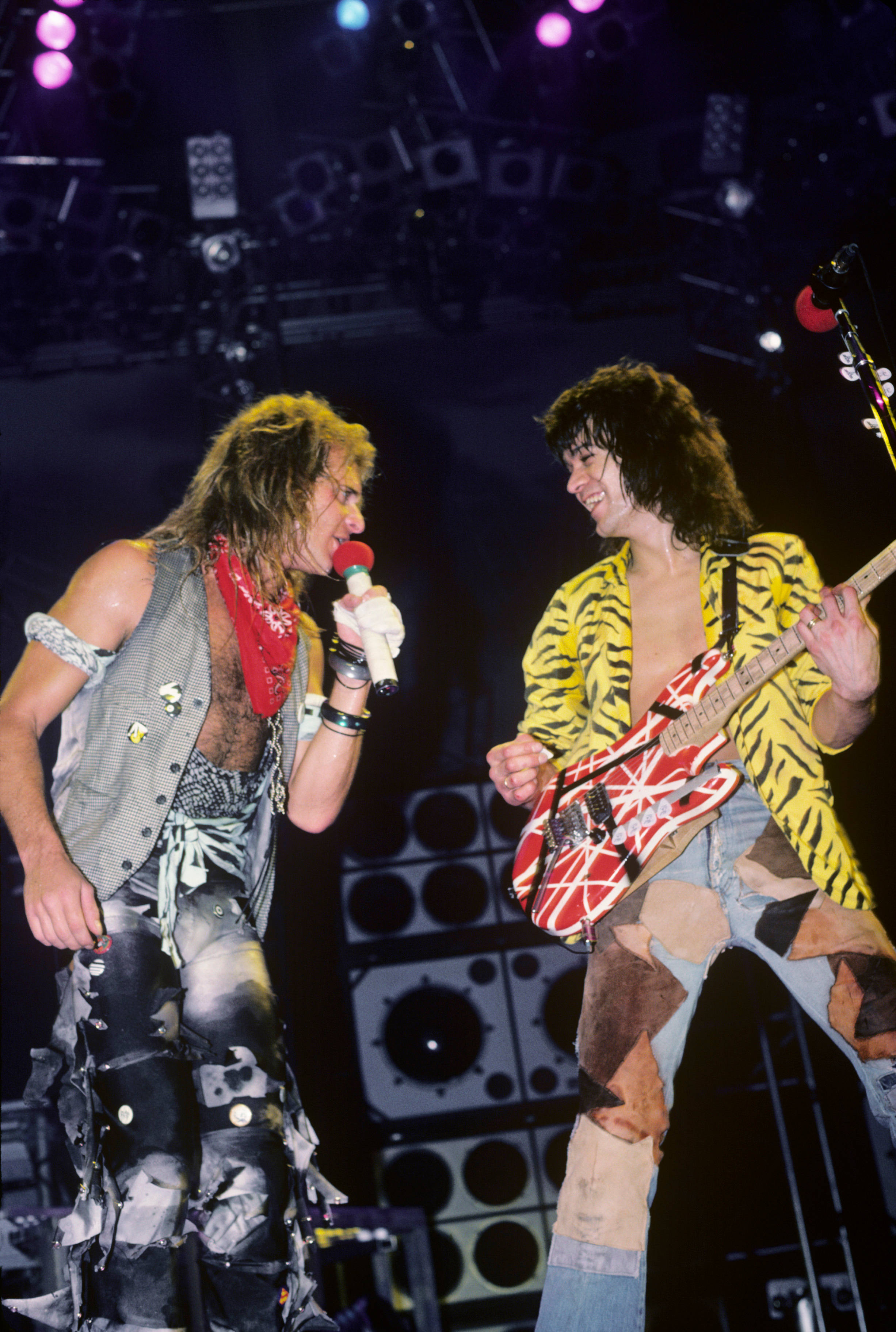 Eddie Van Halen ja David Lee Roth Taustakuvat