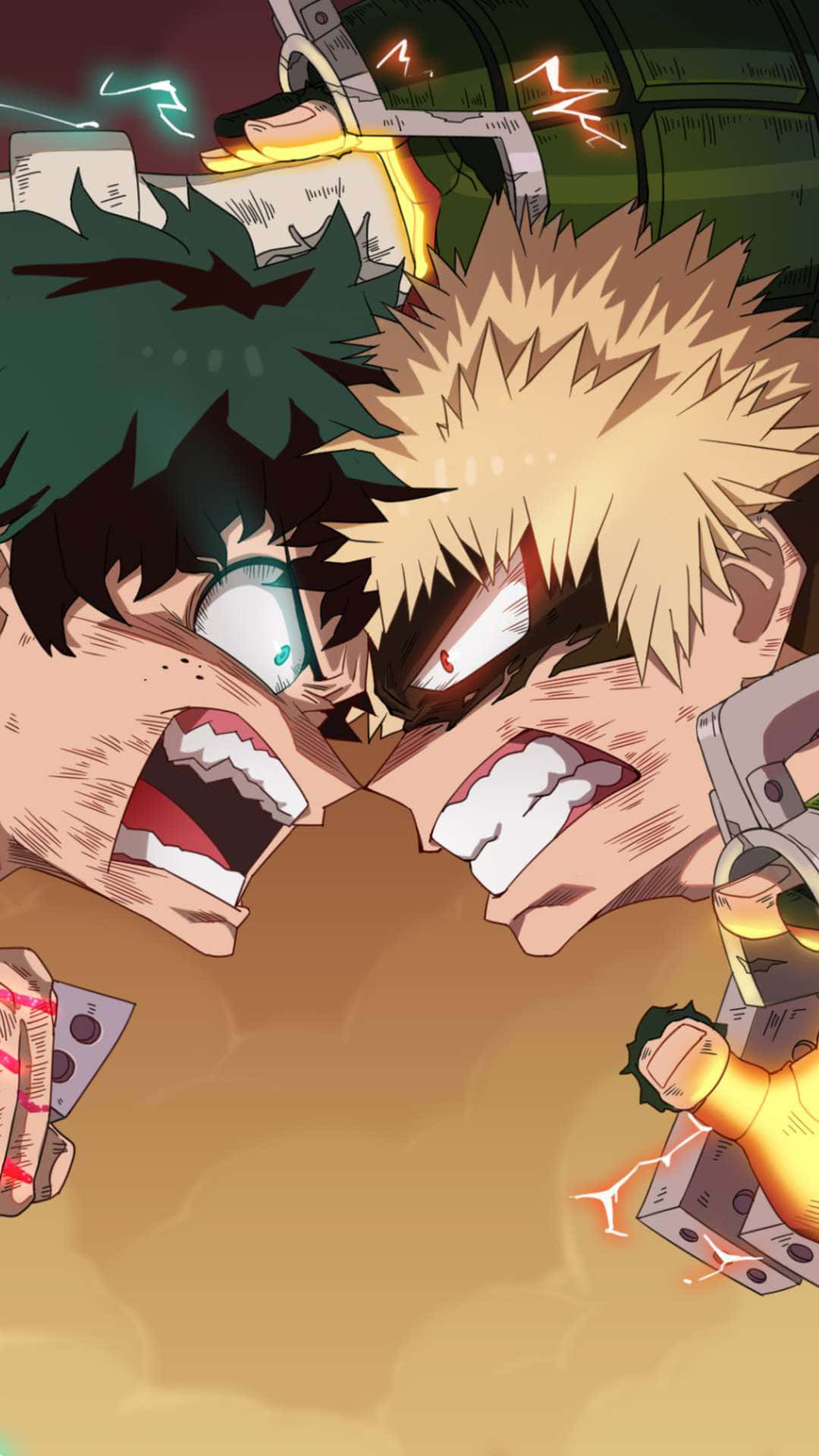 Eeppinen kyborgi vs. avaruusolio anime-taistelu Taustakuvat
