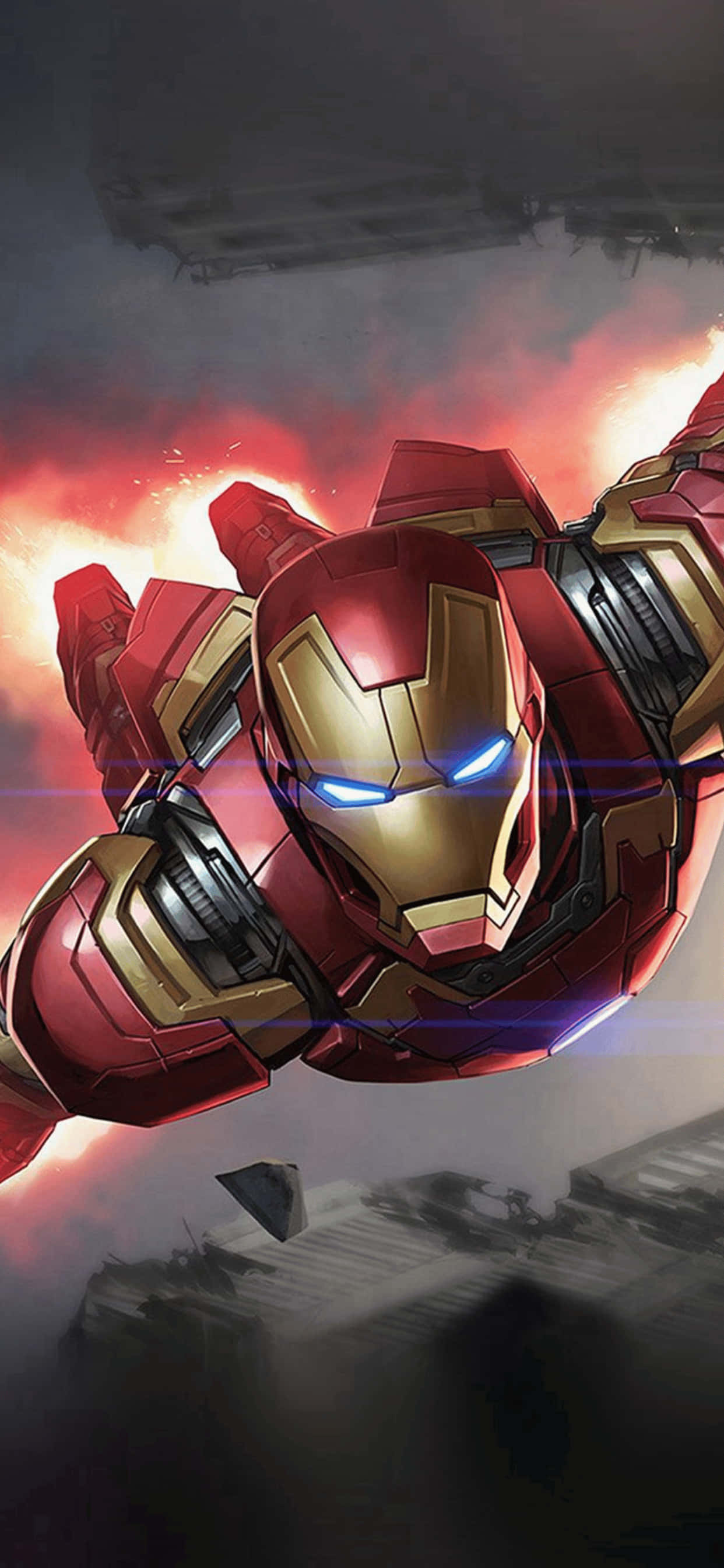 Eeppinen Marvel-sankarien esittely iPhone XS Max -näytöllä Taustakuvat