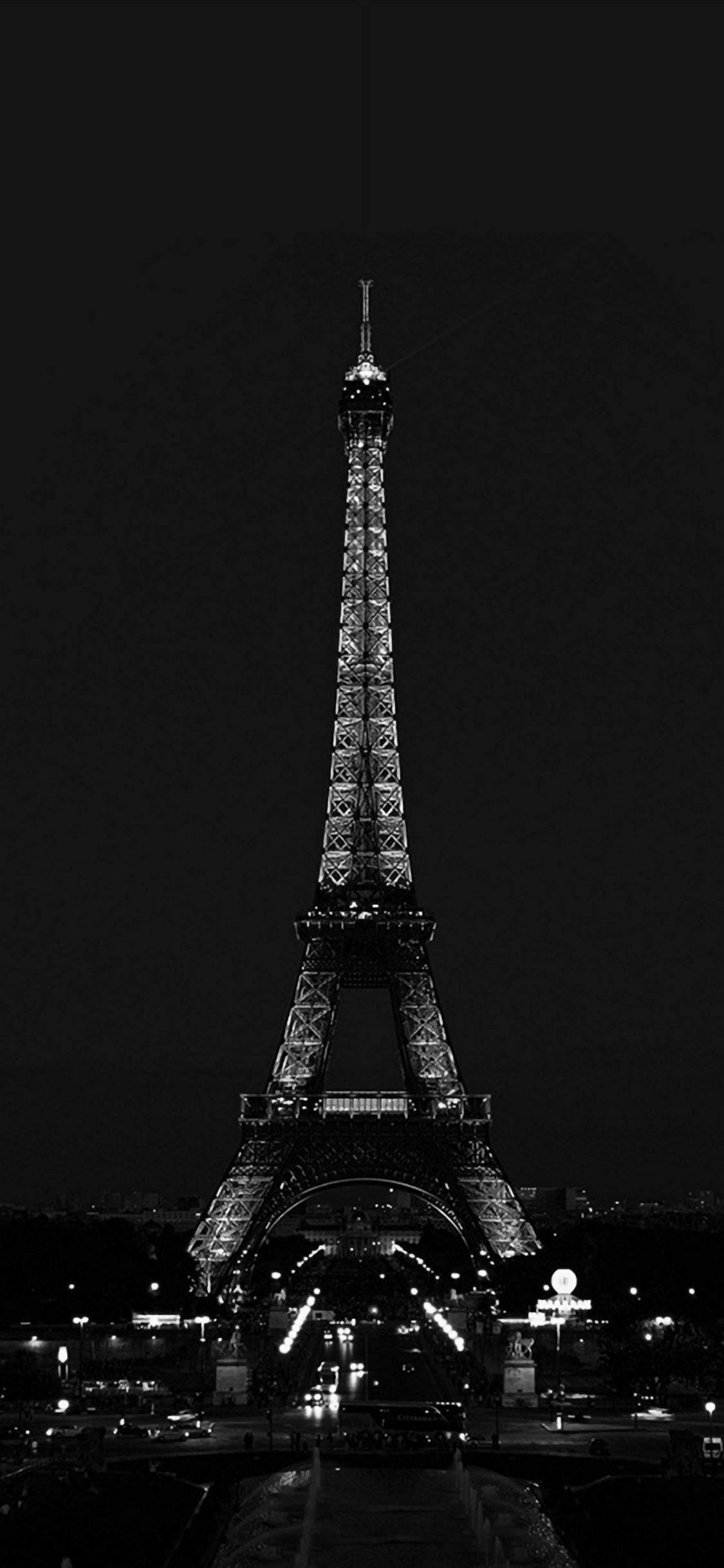 Eiffel-torni iPhone tumma Taustakuvat