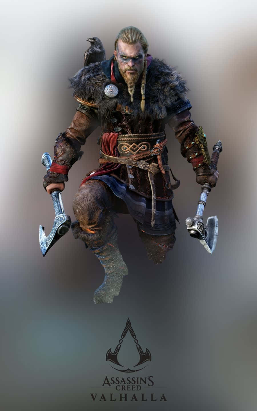 Eivor kirves kädessä 1440p Assassin's Creed Valhalla -taustakuva Taustakuvat