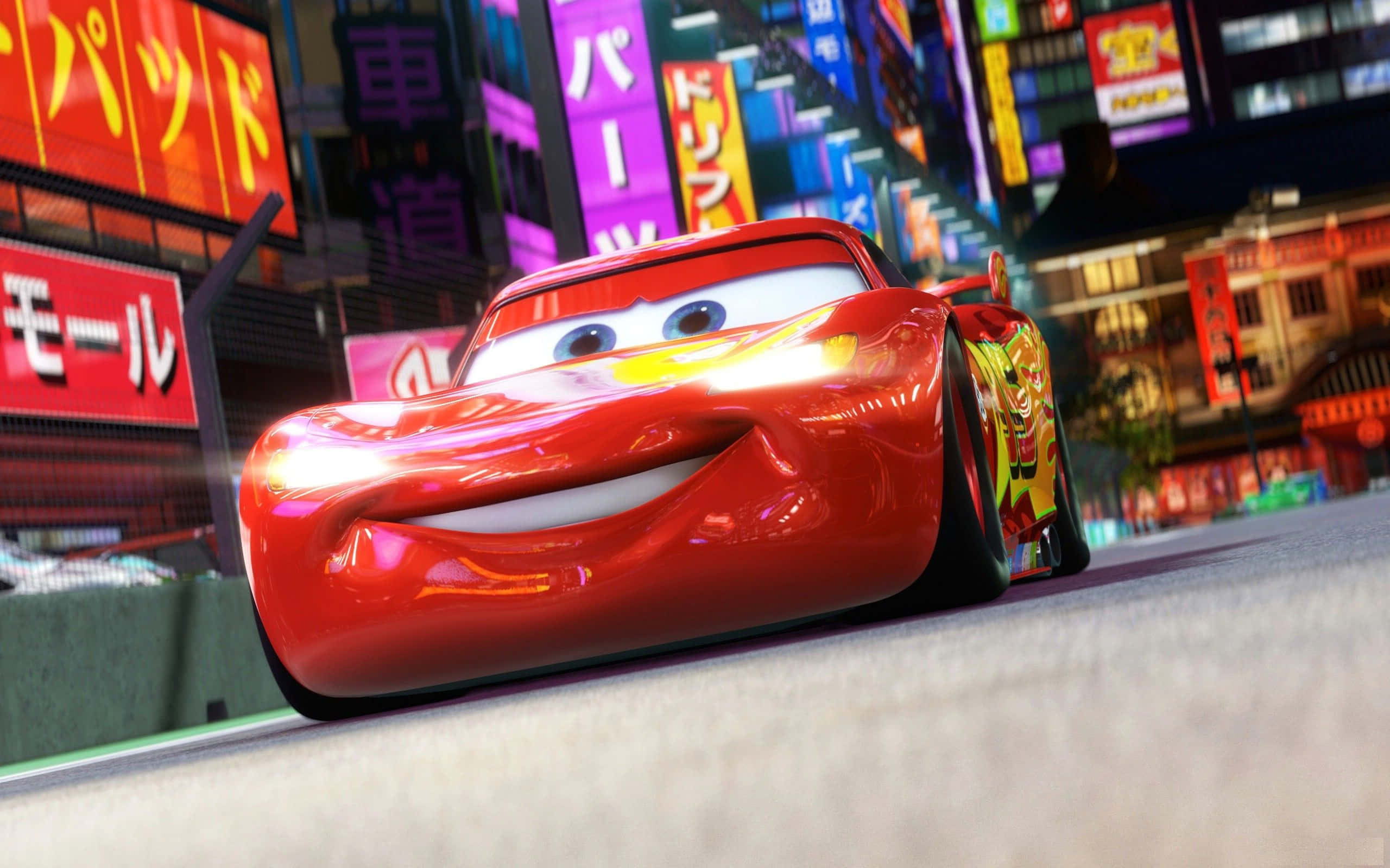 Elä uudelleen jännittävä Cars 2 -seikkailu Taustakuvat