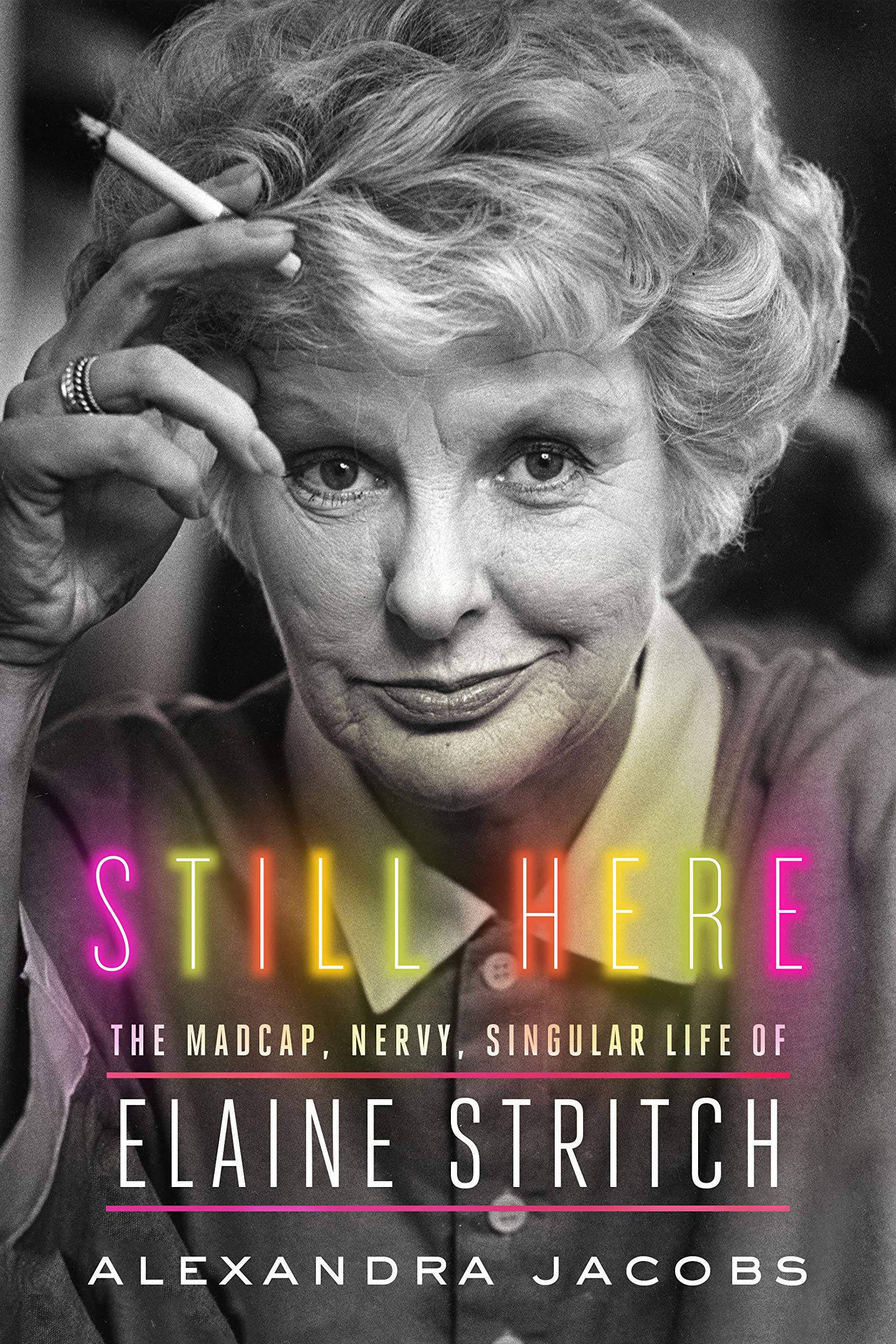 Elaine Stritch Still Here -kirjankansi Taustakuvat