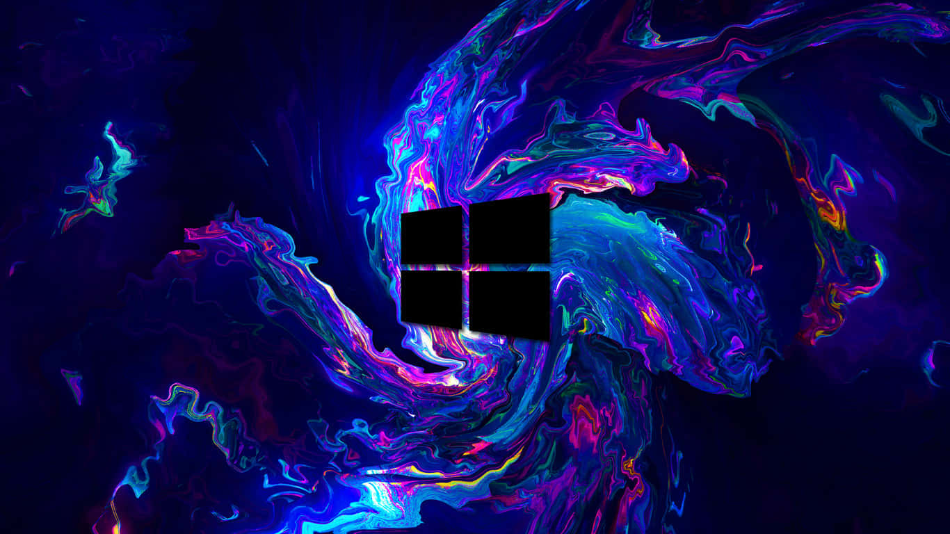 1366x768-näytön taustakuva — Sininen esteettinen GIF Taustakuvat
