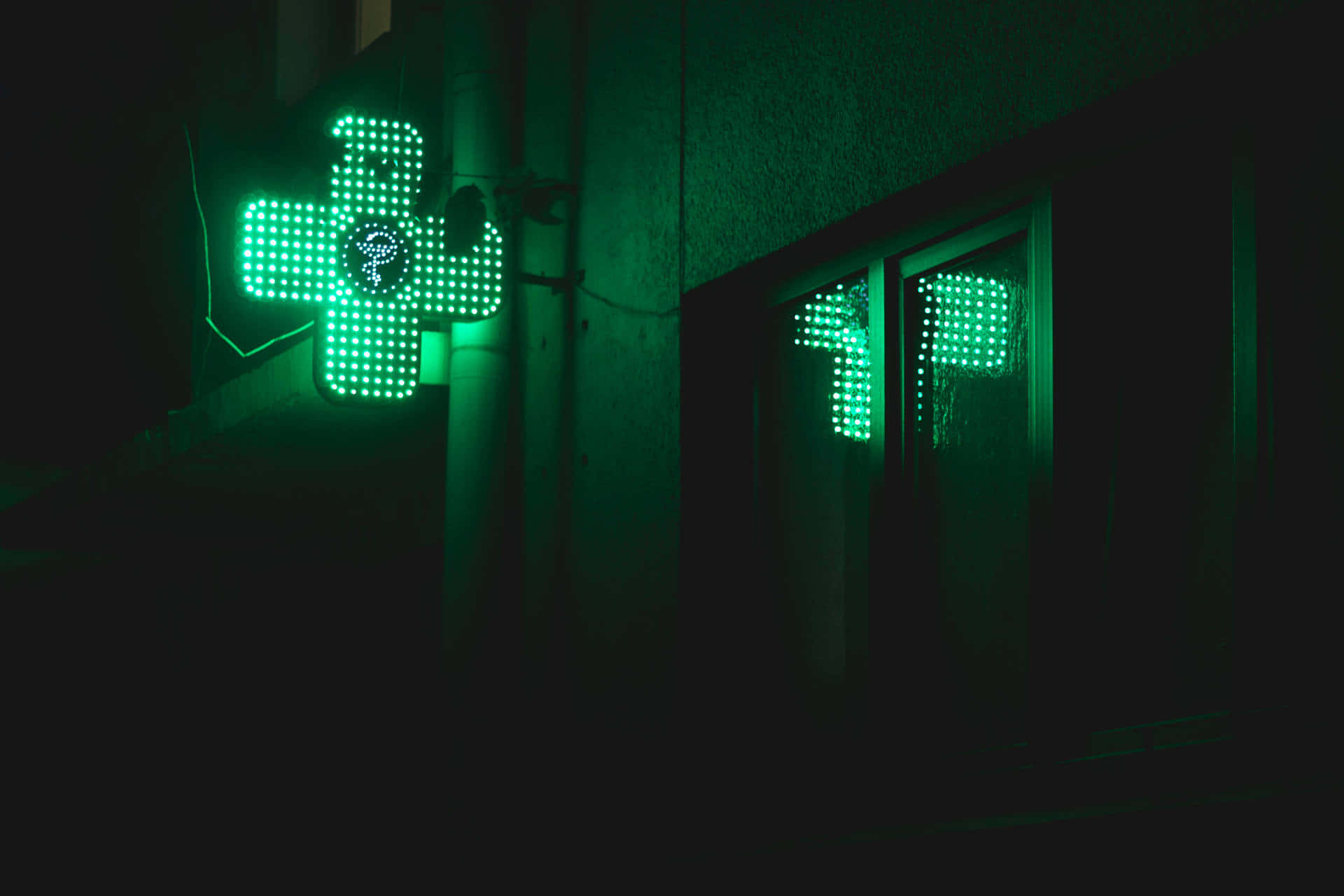 Elävä neonvihreä esteettinen tausta Taustakuvat