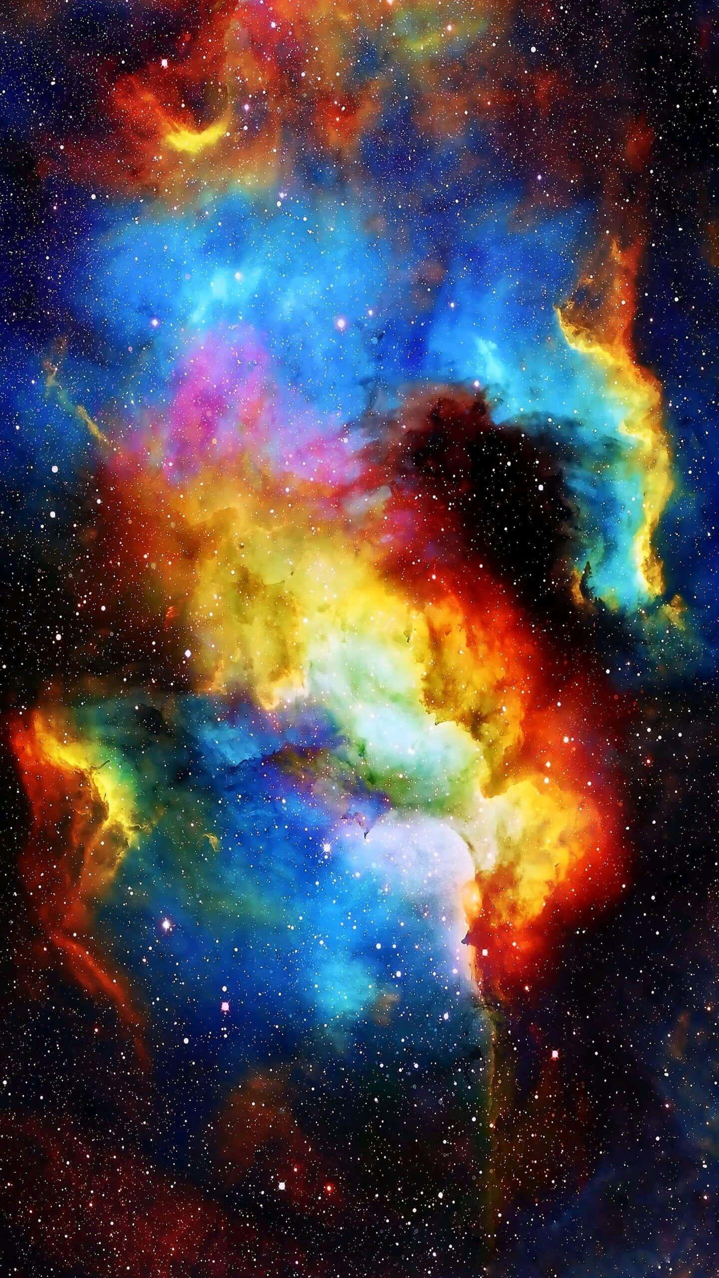 Eläväinen sumu galaksiavaruuden taustalla Taustakuvat
