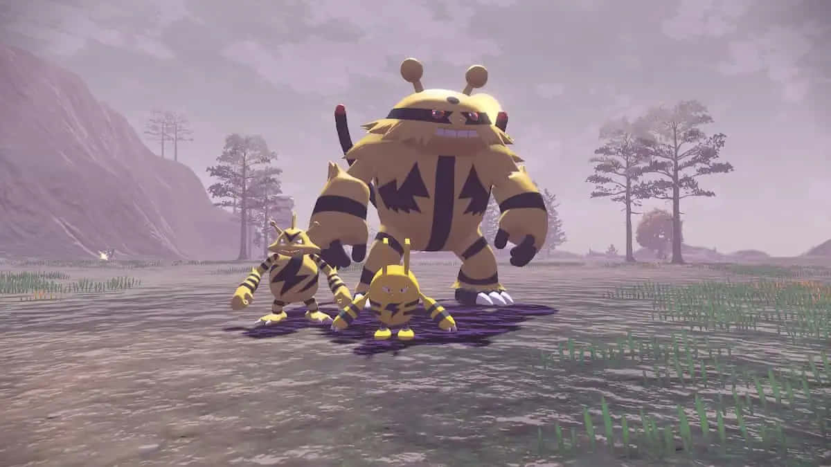 Electabuzz, Electivire ja Elekid Taustakuvat