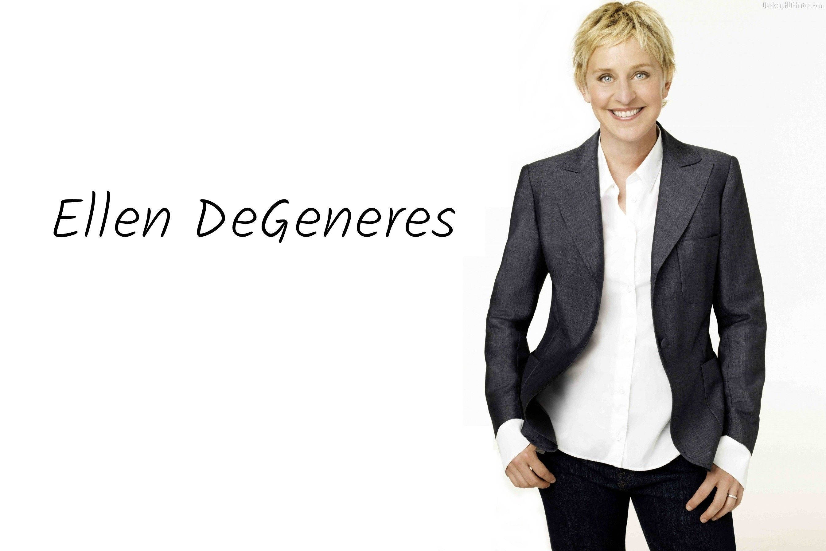 Ellen DeGeneres -juliste hänen nimellään Taustakuvat