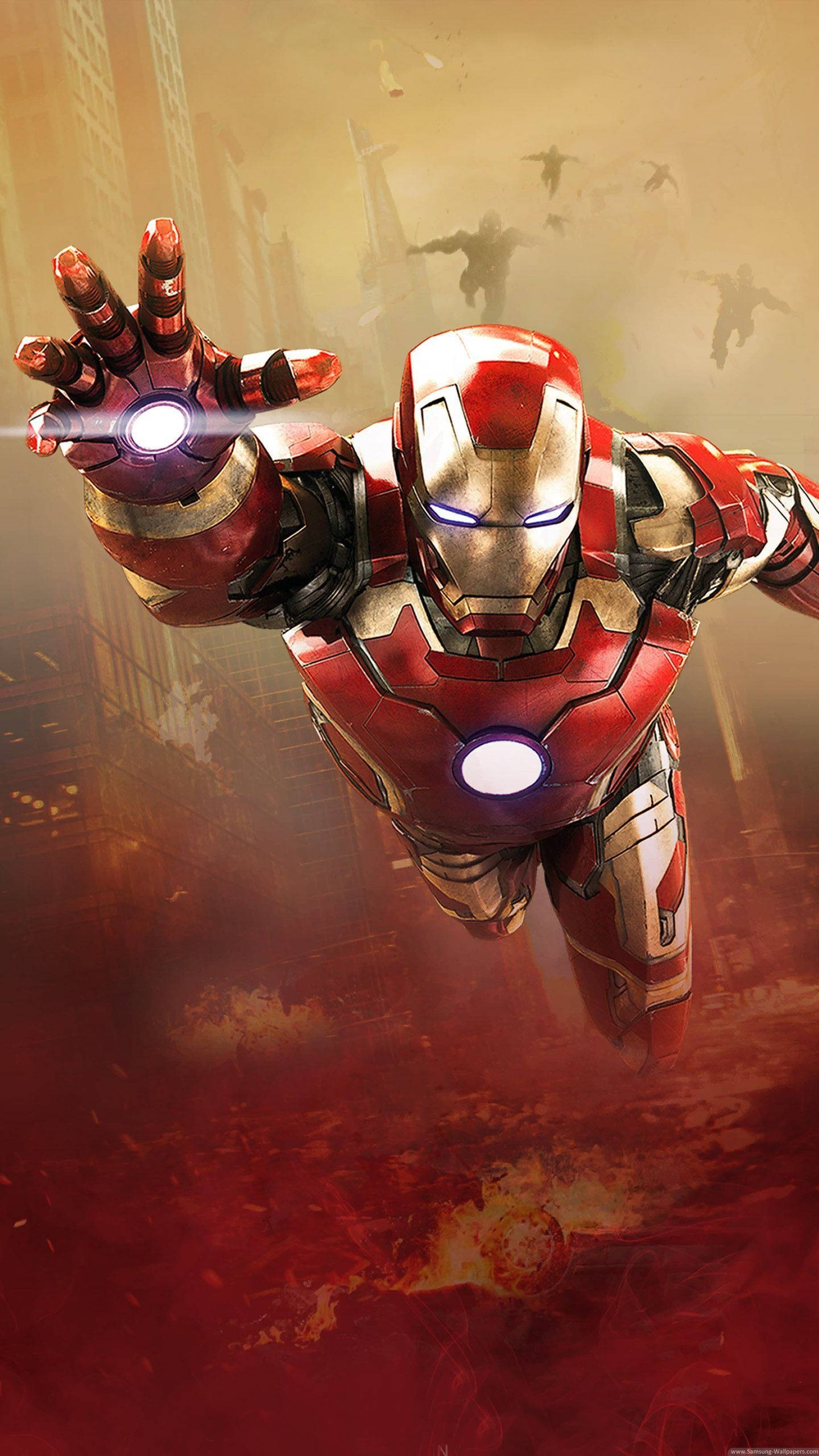 Elokuvajuliste Iron Man Puhelin Taustakuvat