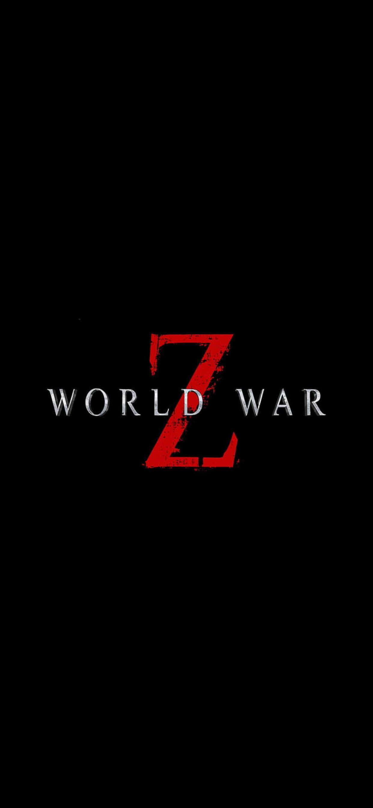 Elokuvan nimi iPhone XS Max World War Z -taustakuva Taustakuvat