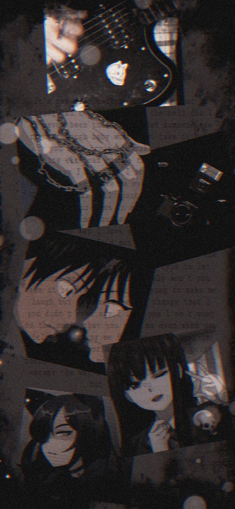 Emo-estetiikka anime Taustakuvat