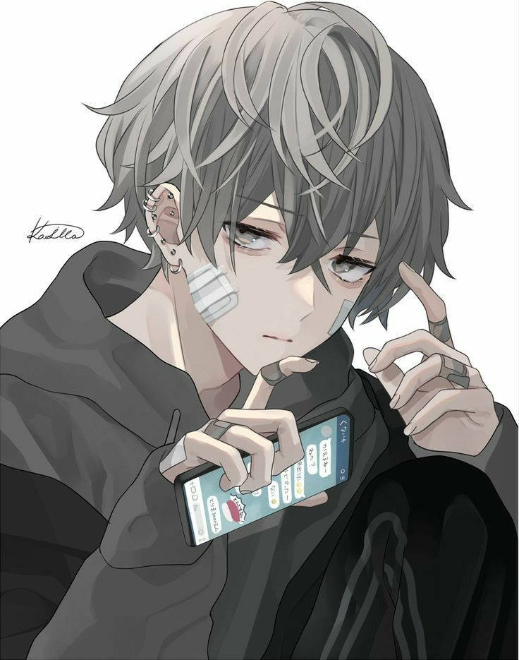 Emo-poika Synkkä Anime-profiilikuva Taustakuvat