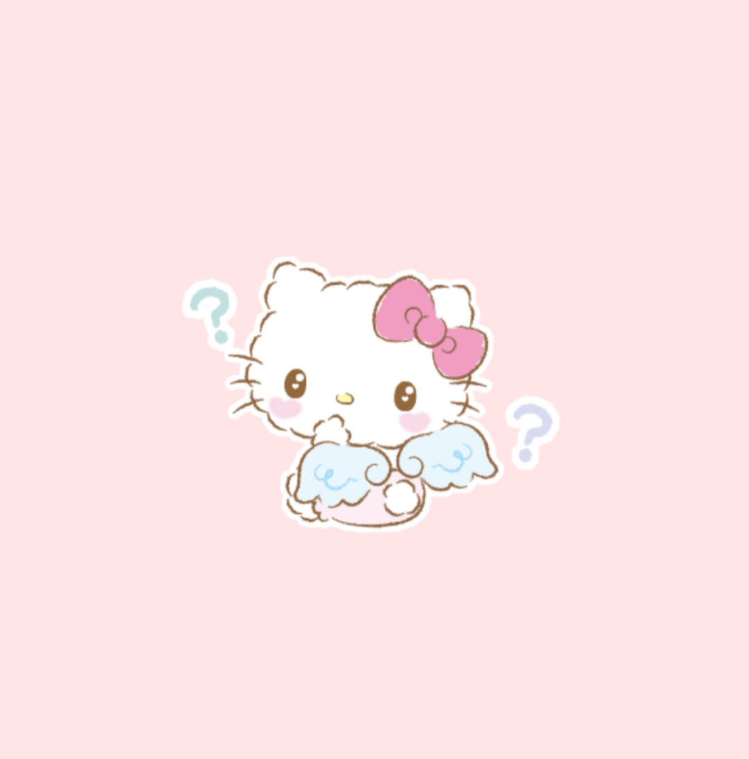 Enkeli-Hello Kitty -estetiikka Taustakuvat