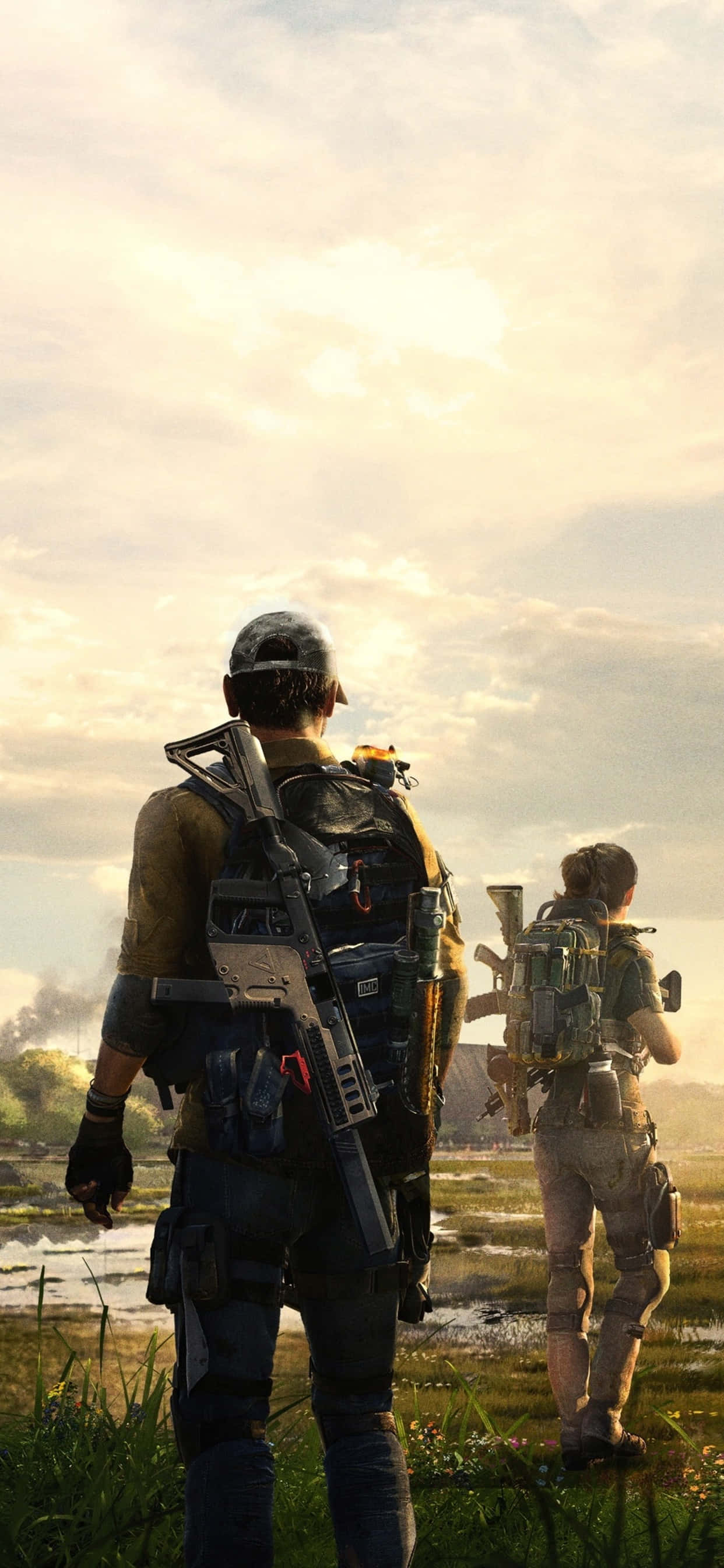 Erikoispainos The Division iPhone Xs Max Taustakuvat