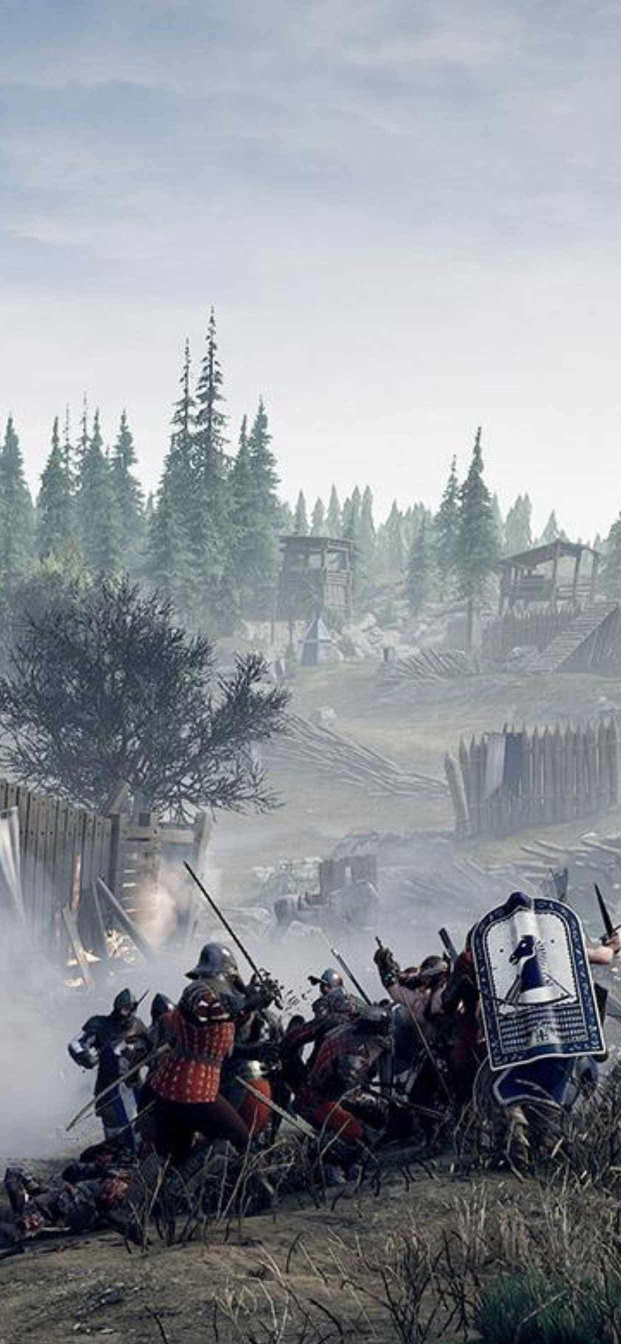 Eroidu joukosta iPhone Xs Max Mordhau -laitteella Taustakuvat