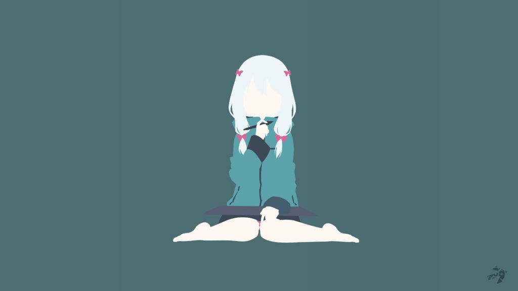 Eromanga Izumi Minimalistinen Anime Taustakuvat