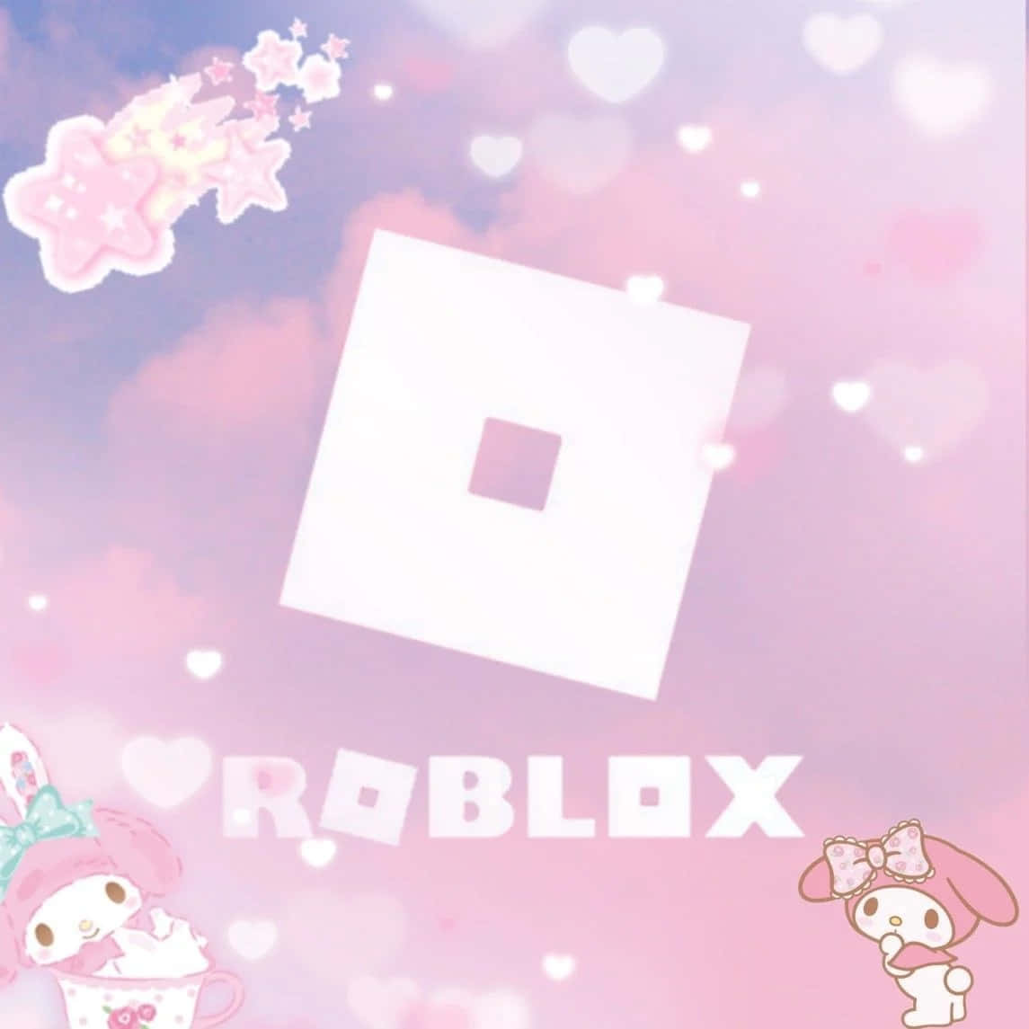 Esteettinen Kawaii Roblox -logo Taustakuvat