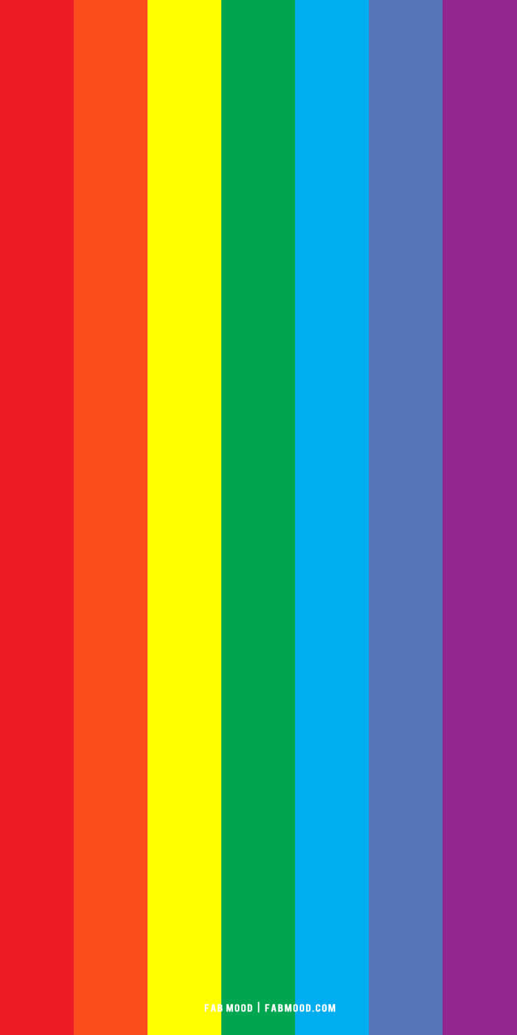 Esteettinen LGBT sateenkaariraidallinen Taustakuvat