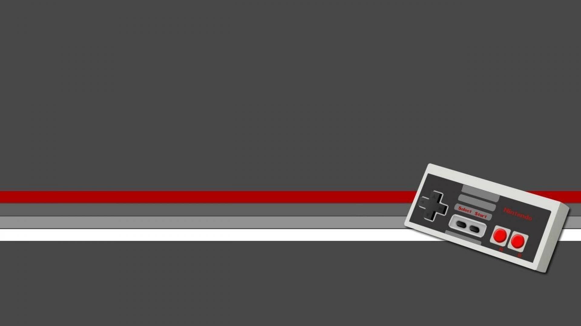 Esteettinen retroklassinen Nintendo-ohjain Taustakuvat