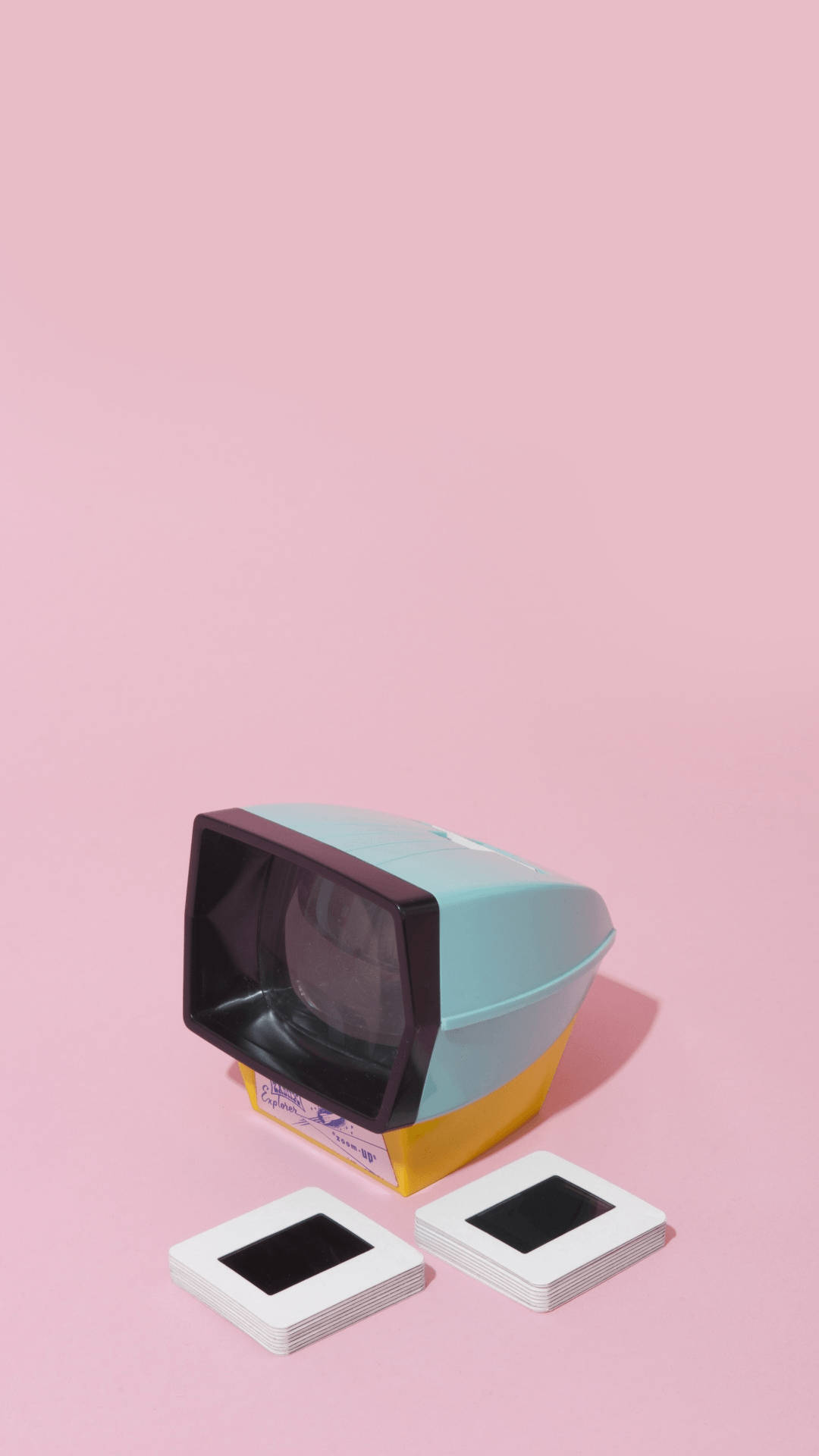 Esteettinen retro pastellitelevisio Taustakuvat