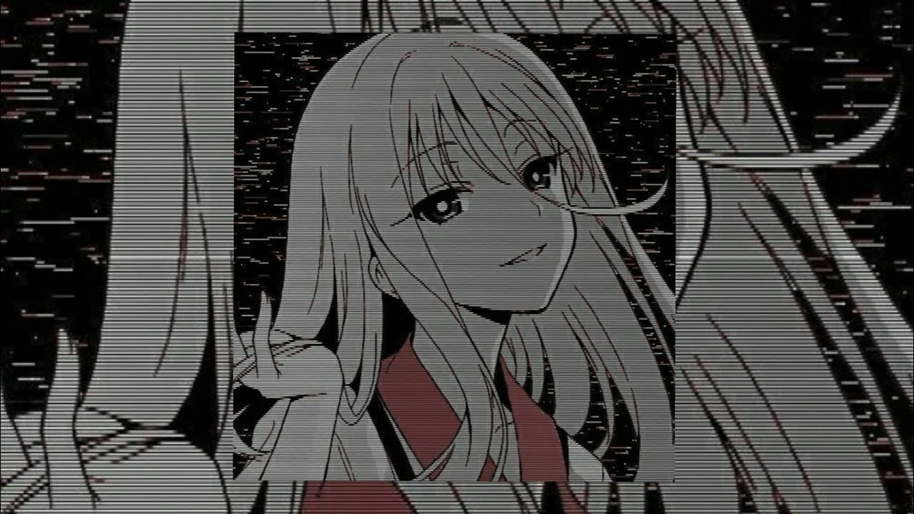 Esteettinen tyttö, synkkä anime-profiilikuva Taustakuvat