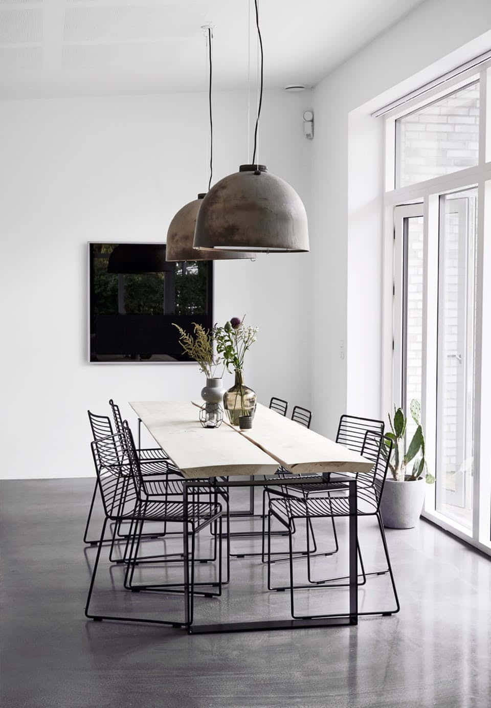 Esteettisen minimalismin taideteoksia mustavalkoisella paletilla Taustakuvat