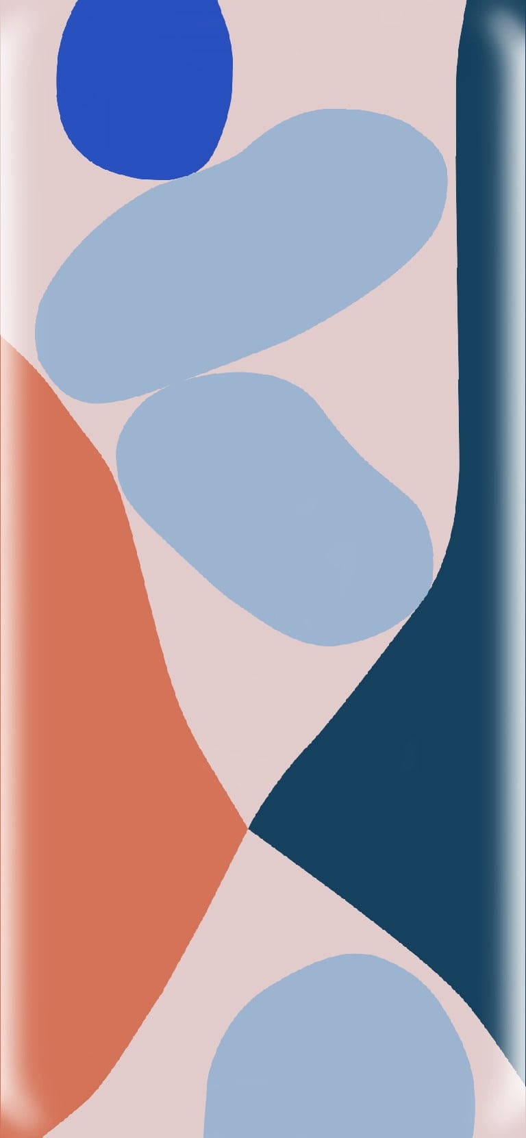 Esteettiset abstraktit muodot Google Pixel 4 Taustakuvat