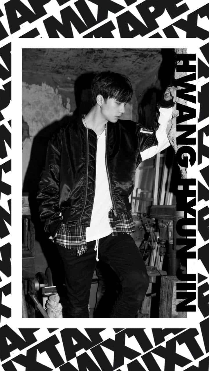 Eteläkorealainen räppäri Hyunjin Mixtape Taustakuvat