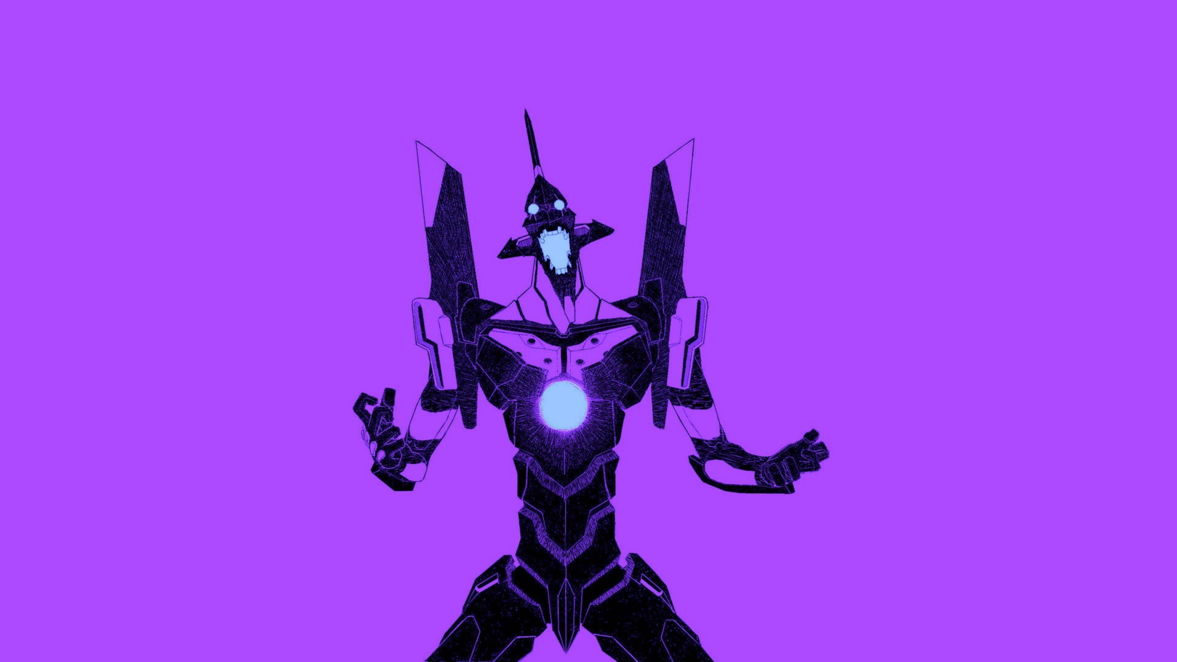 Evangelion 4K Purppura Yksikkö-01 Taustakuvat
