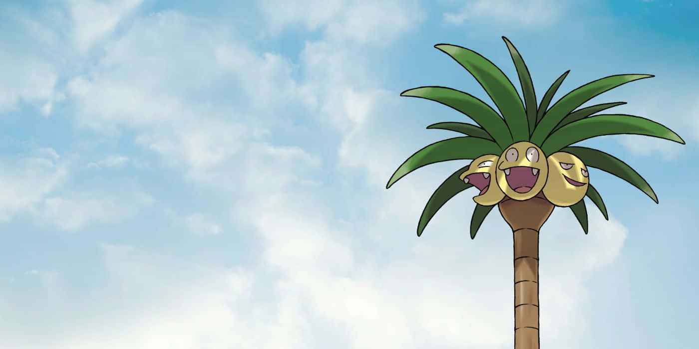 Exeggutor unenomaisen taivaan alla Taustakuvat