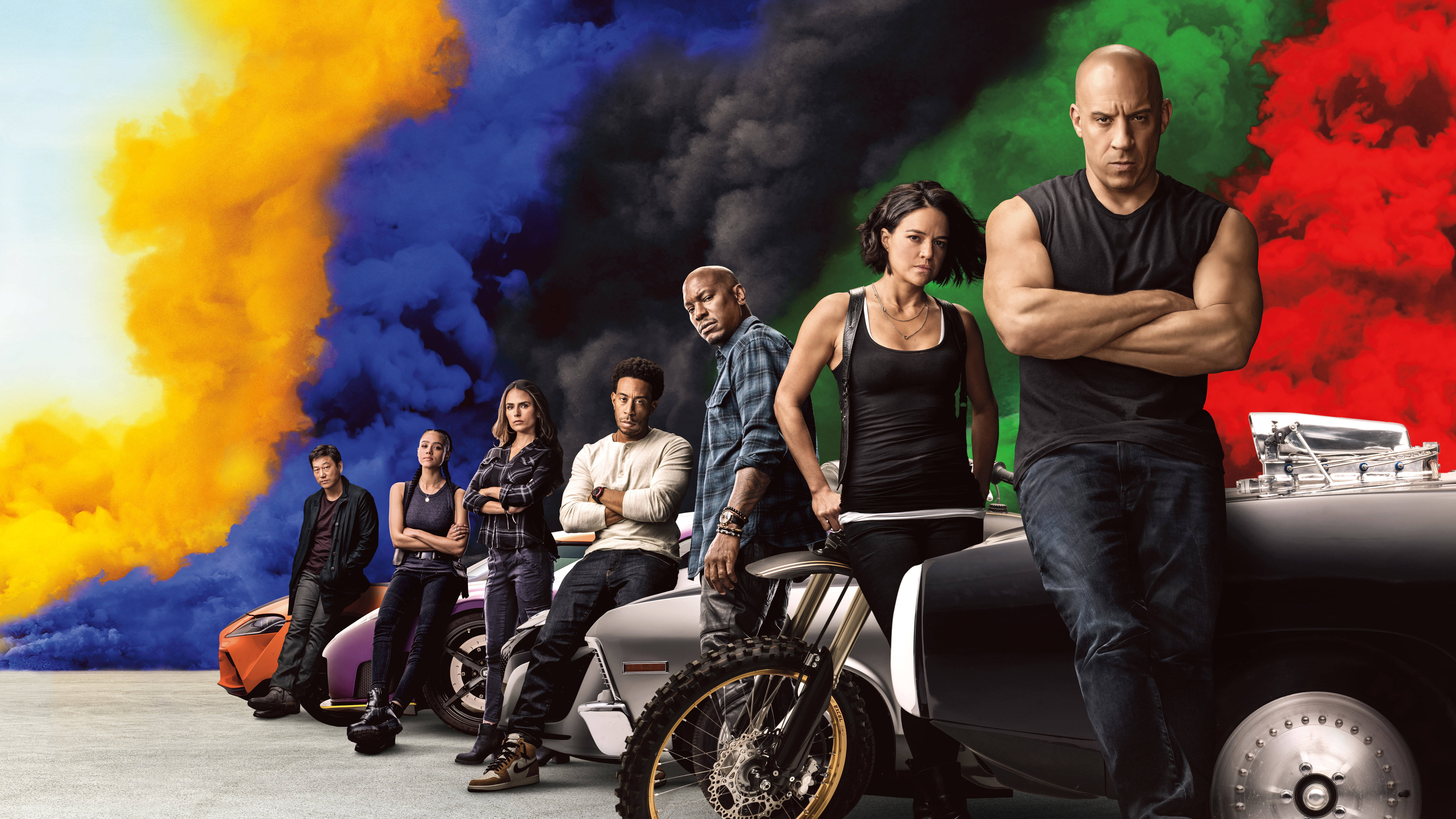 F9-elokuva Fast and Furious -työpöytä Taustakuvat