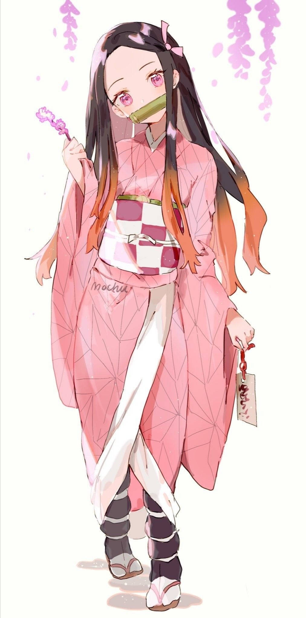 Fanitaide Demon Slayer Nezuko Taustakuvat