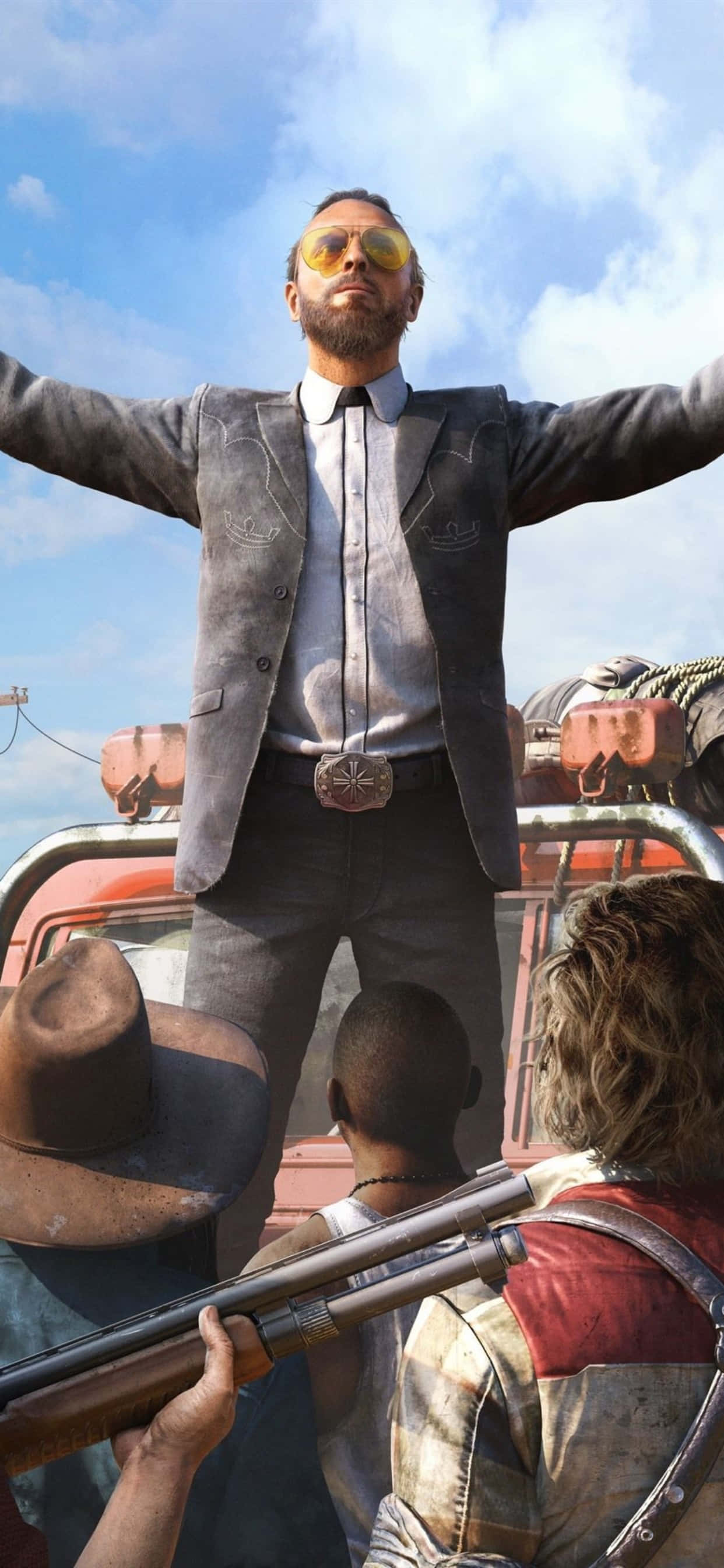 Far Cry 5 iPhone Xs Maxilla Taustakuvat