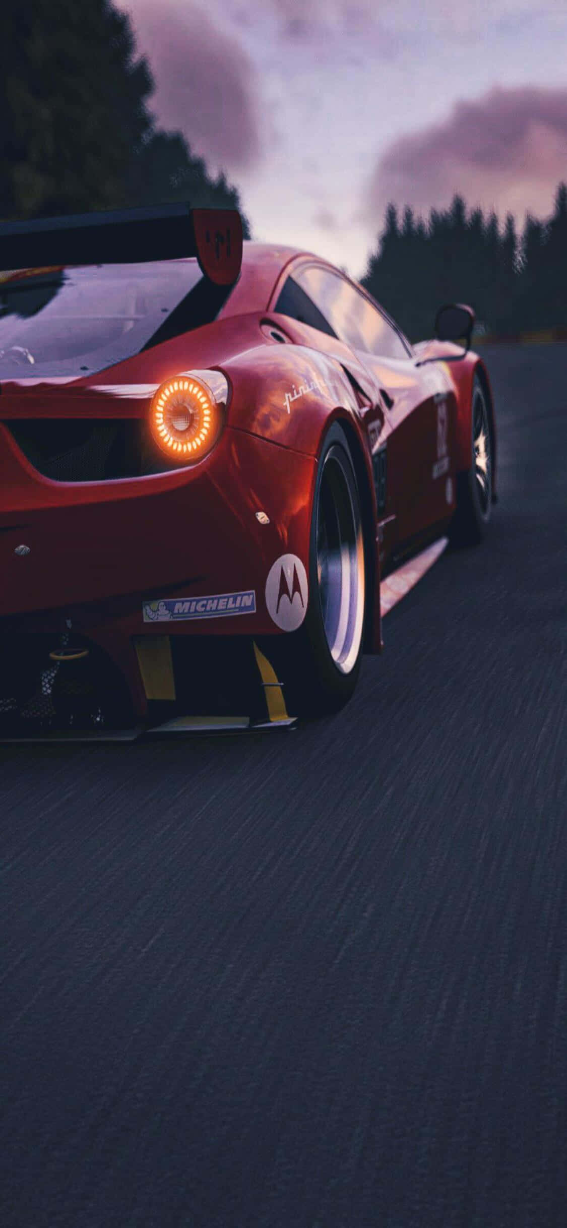 Ferrari 488 iPhone X Forza Motorsport 7 -taustakuva Taustakuvat