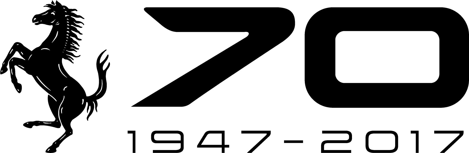 Ferrari 70-vuotisjuhlan logo Taustakuvat