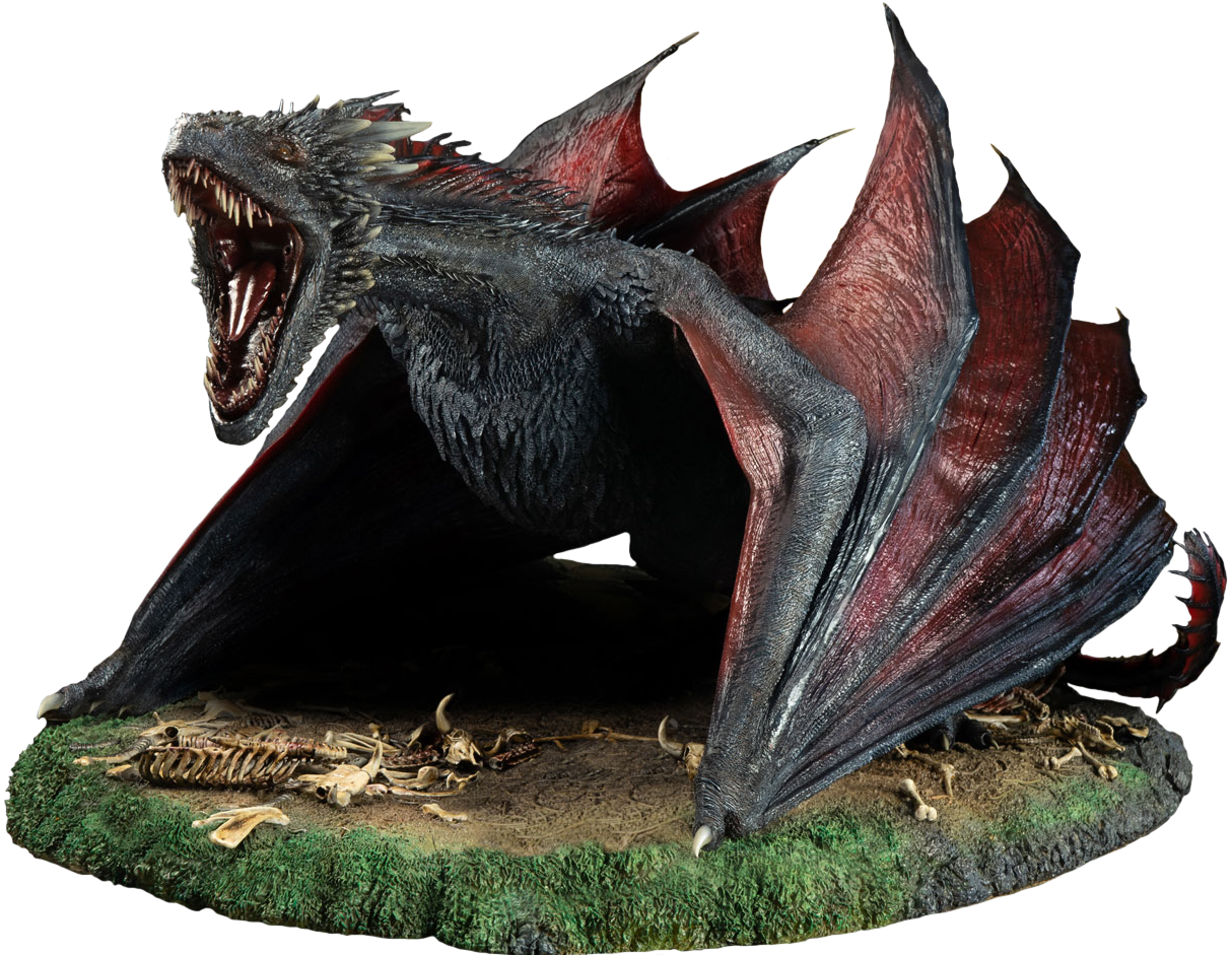 Fierce Dragon Statue Game of Thrones Taustakuvat