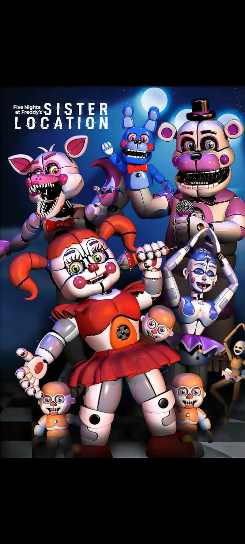 Five Nights at Freddy's: Sister Location Puhelimelle Taustakuvat