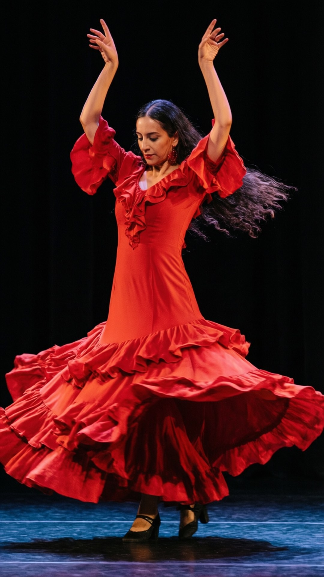 Flamenco-intoinen spiraali Taustakuvat