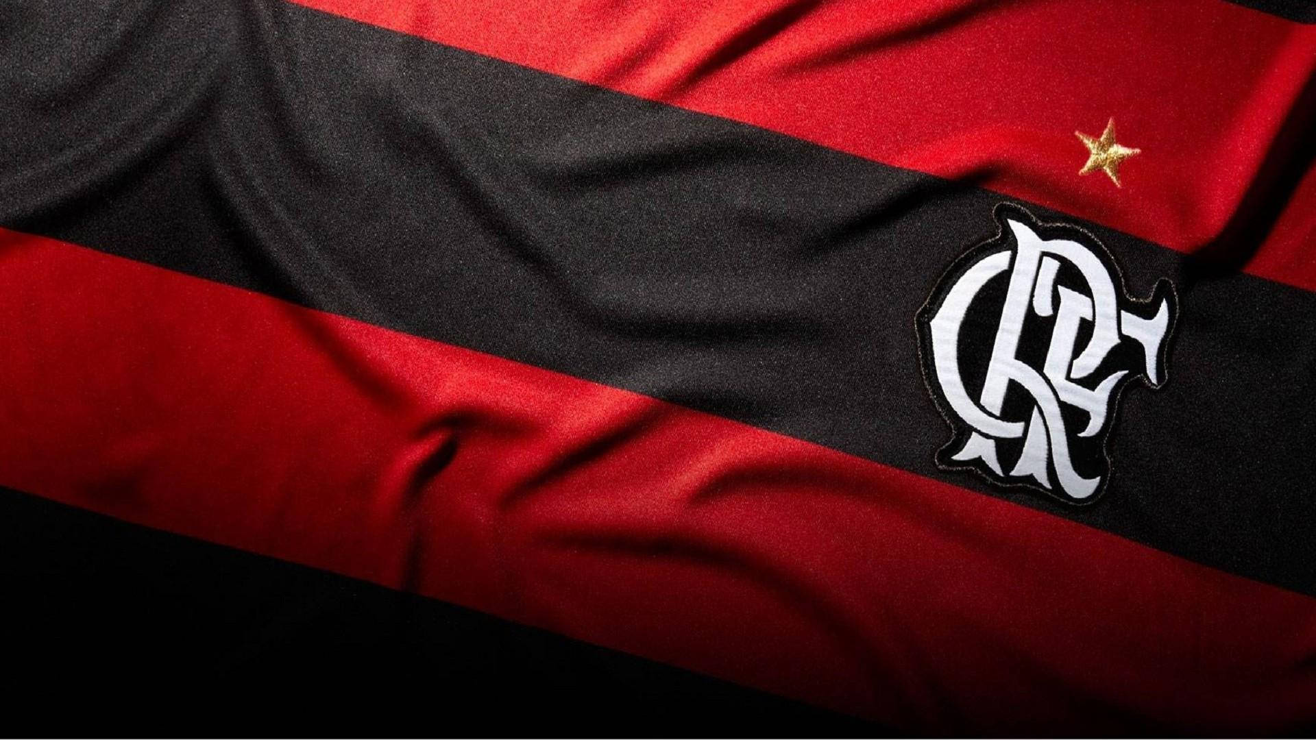 Flamengo FC Ylpeys - Poimuttunut Lippu Ilmaisee Intohimoa Taustakuvat