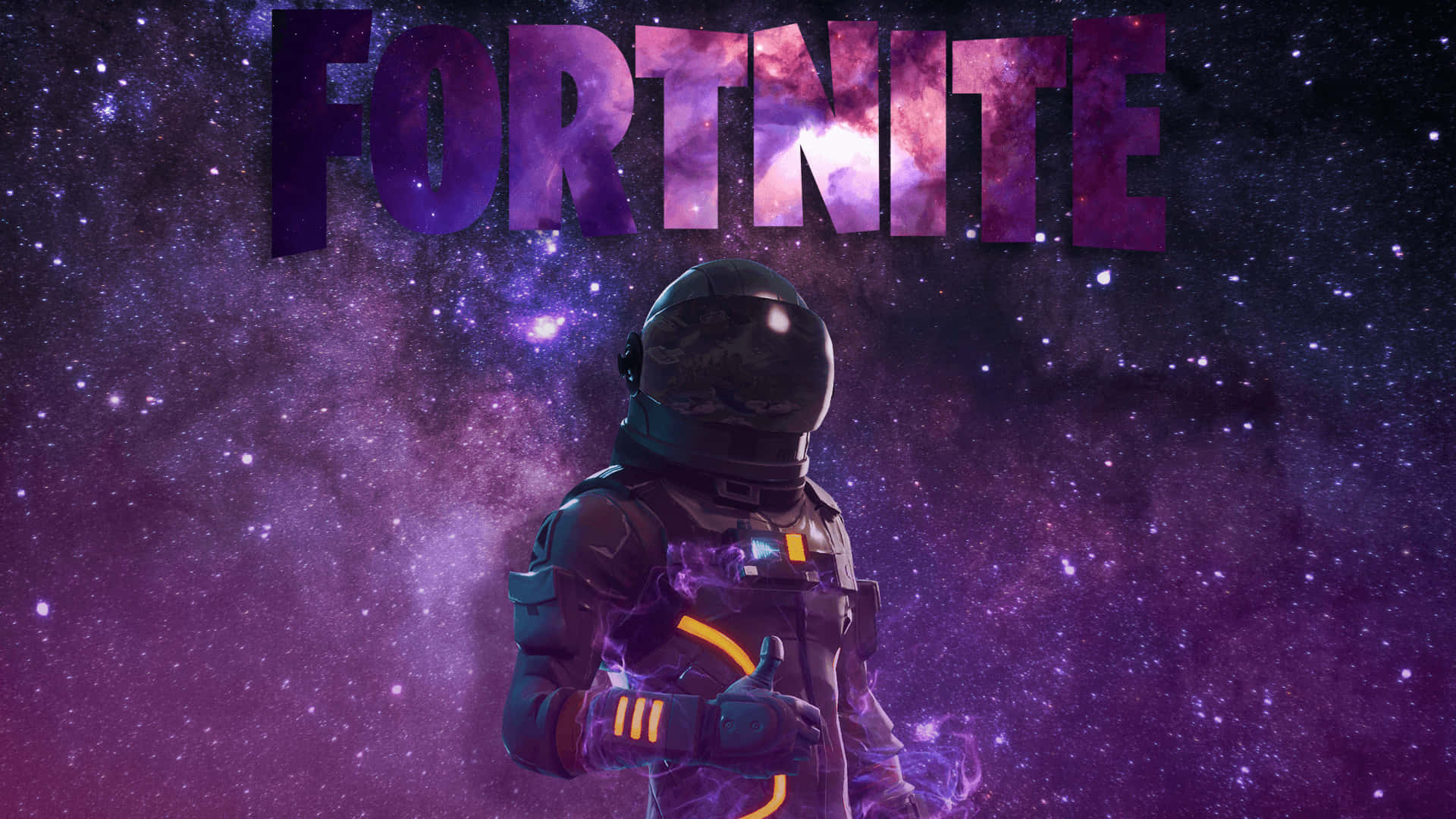 Fortnite Galaksi Kypärän Kanssa Taustakuvat