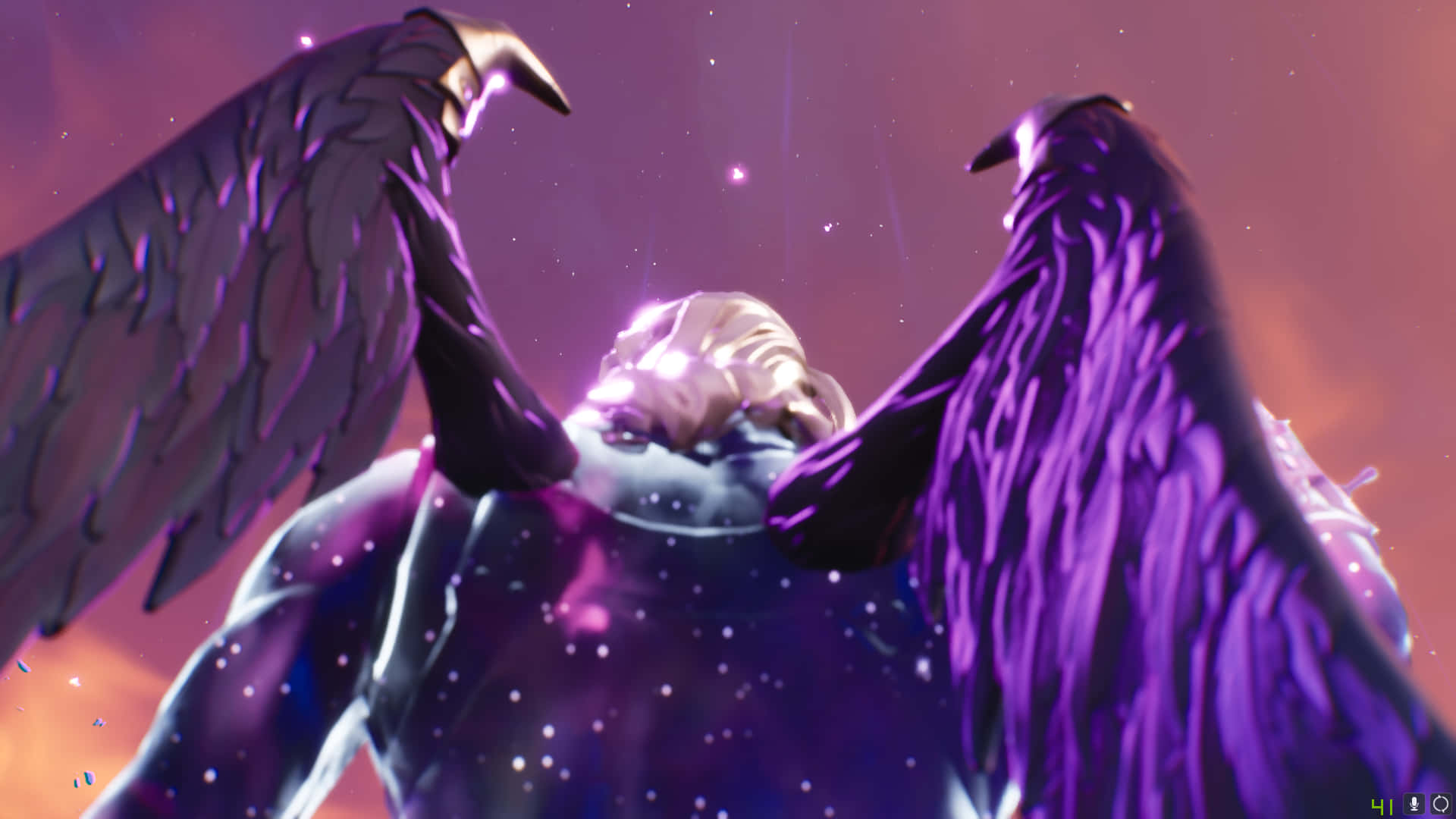 Fortnite Galaxy siivillä Taustakuvat