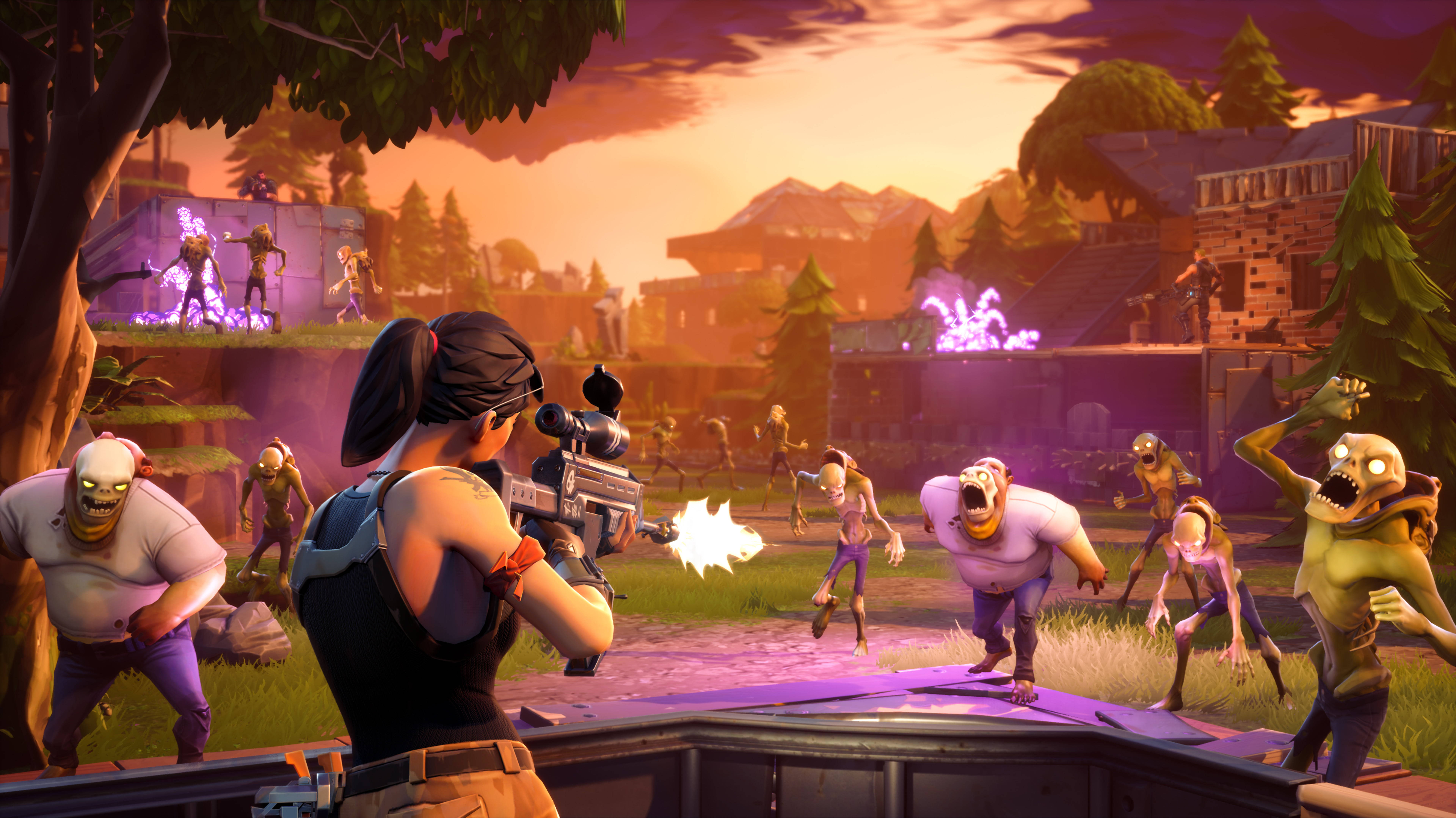 Fortnite Horde 8K Pelitausta Taustakuvat