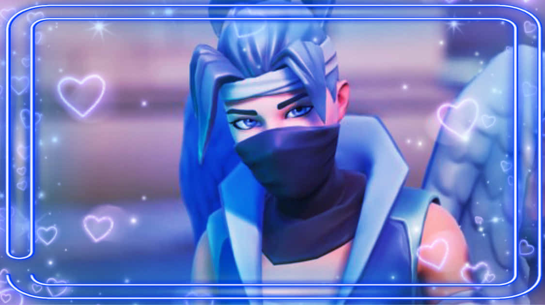 Fortnite Kuno Siniset Sydämet Taustakuvat