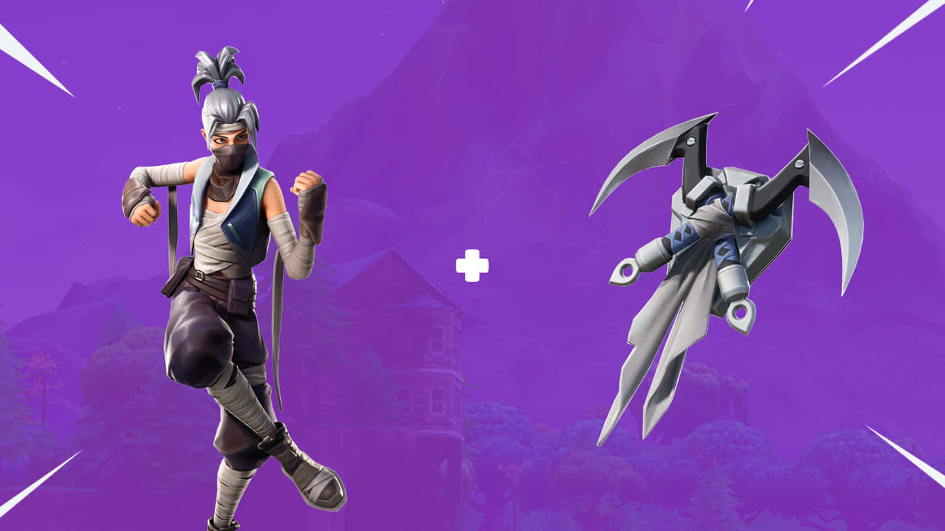 Fortnite Kuno violetissa Taustakuvat