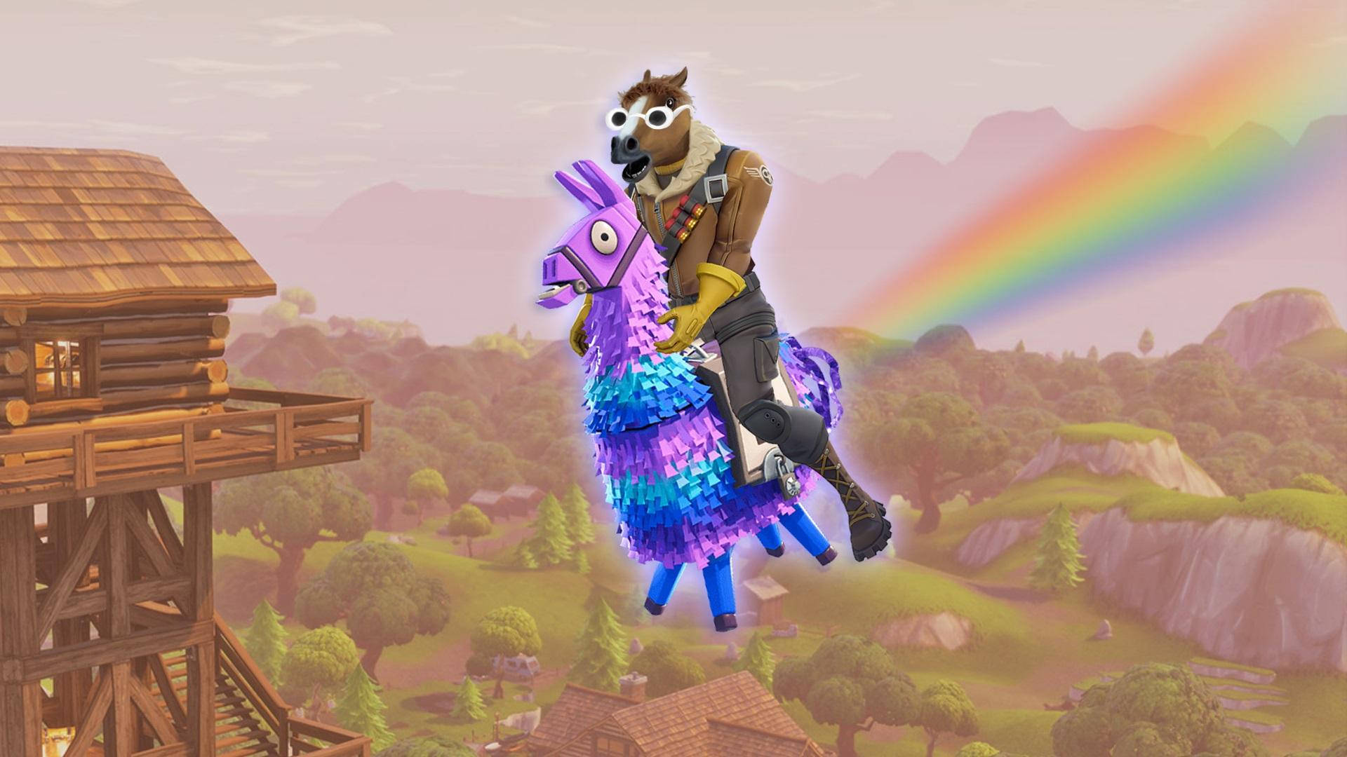 Fortnite Meemuponi Ratsastaa Taustakuvat
