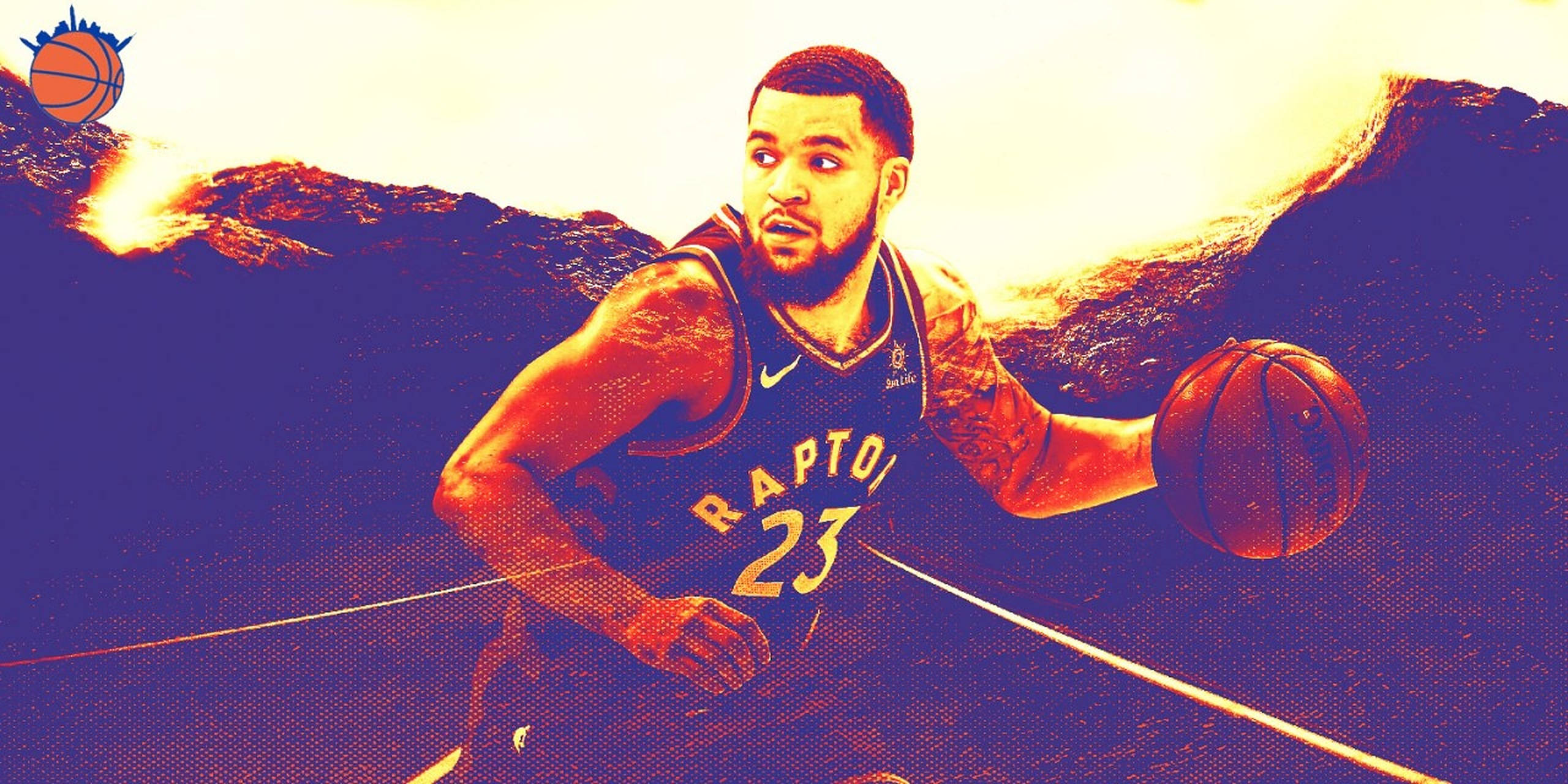 Fred Vanvleet violetti taide Taustakuvat