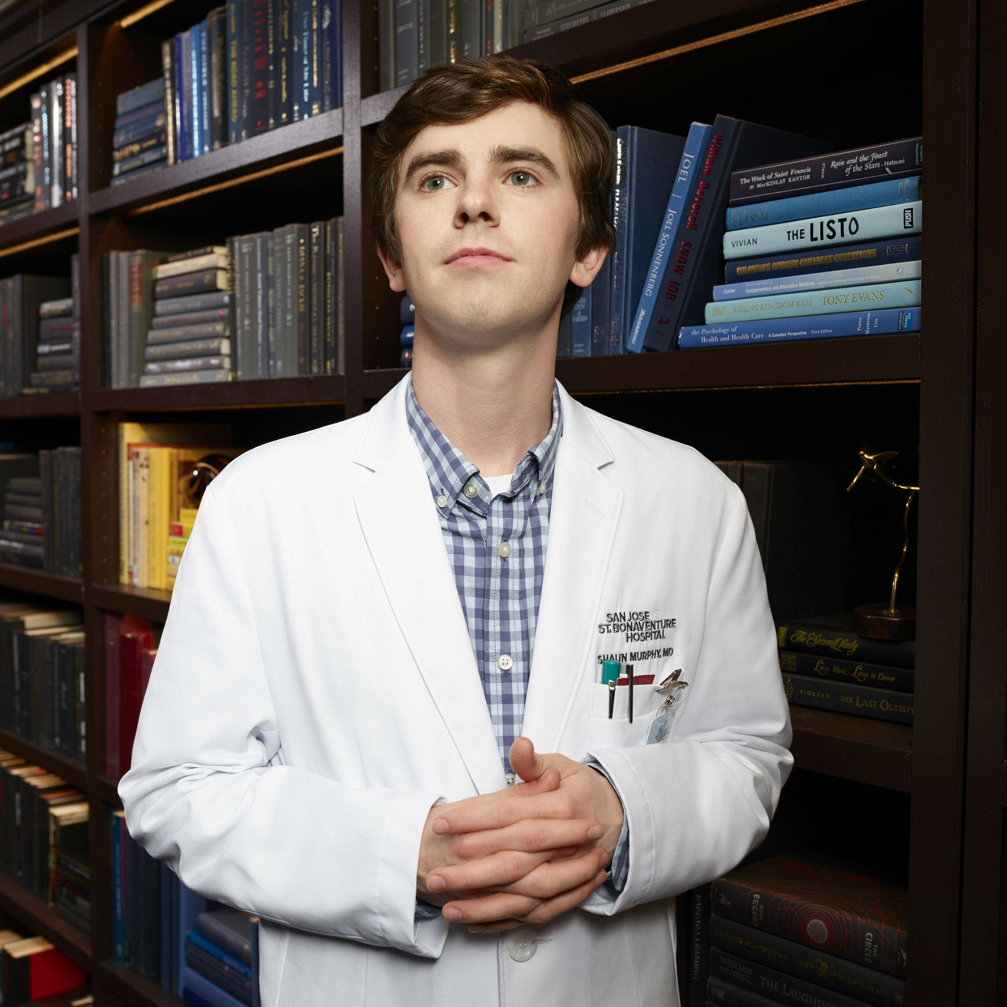 Freddie Highmore tohtori Shaunina Taustakuvat